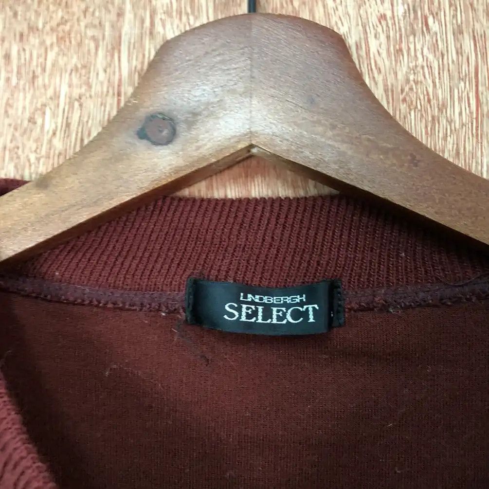 Lindbergh × Vintage Vintage Lindbergh Select Maroon Sweatshirt #332 Size US XL / EU 56 / 4 - 6 Thumbnail