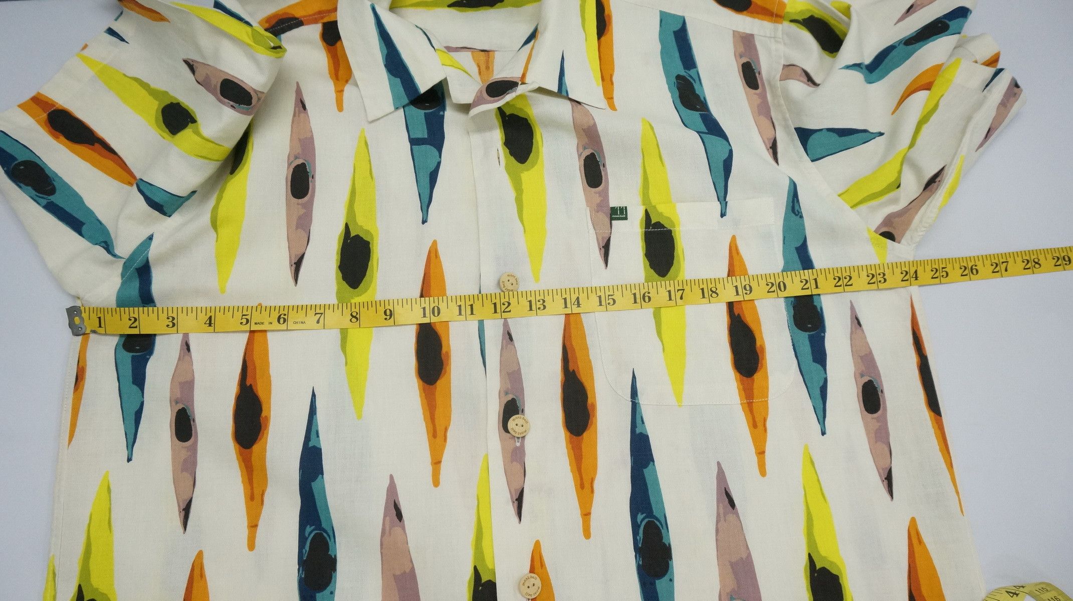 Montbell 💥 MONTBELL Short Sleeve Shirt Size US L / EU 52-54 / 3 - 11 Thumbnail