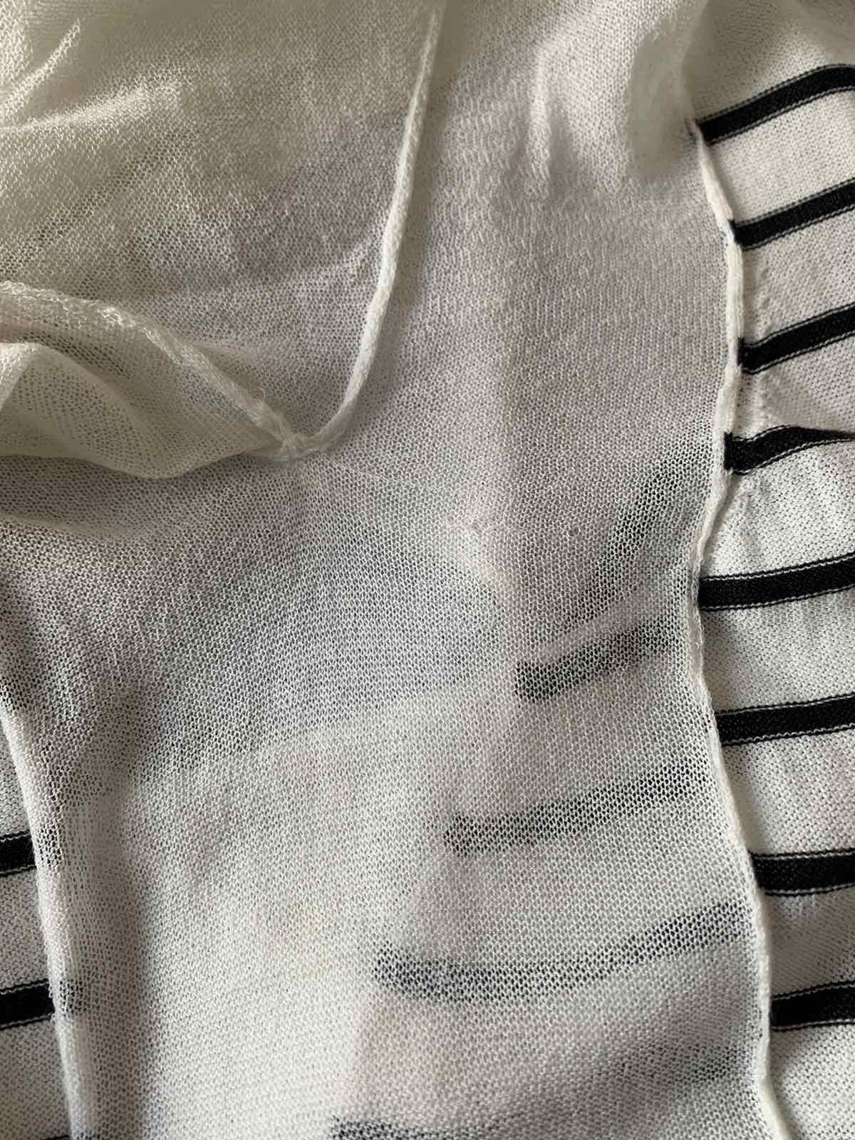 Alexander Wang 🔥🔥 Alexander Wang White Striped T-Shirt Size M / US 6-8 / IT 42-44 - 6 Thumbnail