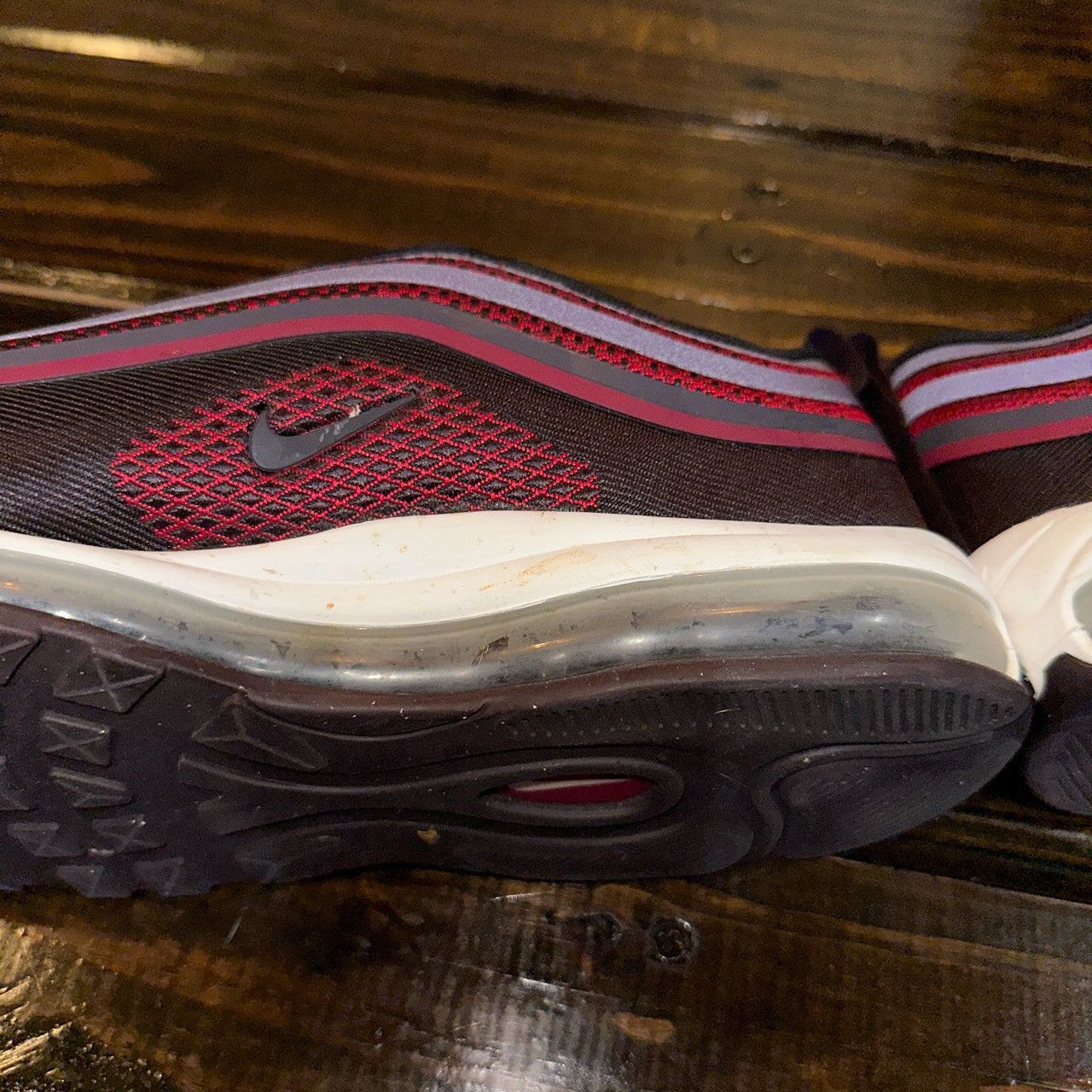 Nike Nike Air Max 97 Noble Red - 2017 US 11 Size US 11 / EU 44 - 3 Thumbnail