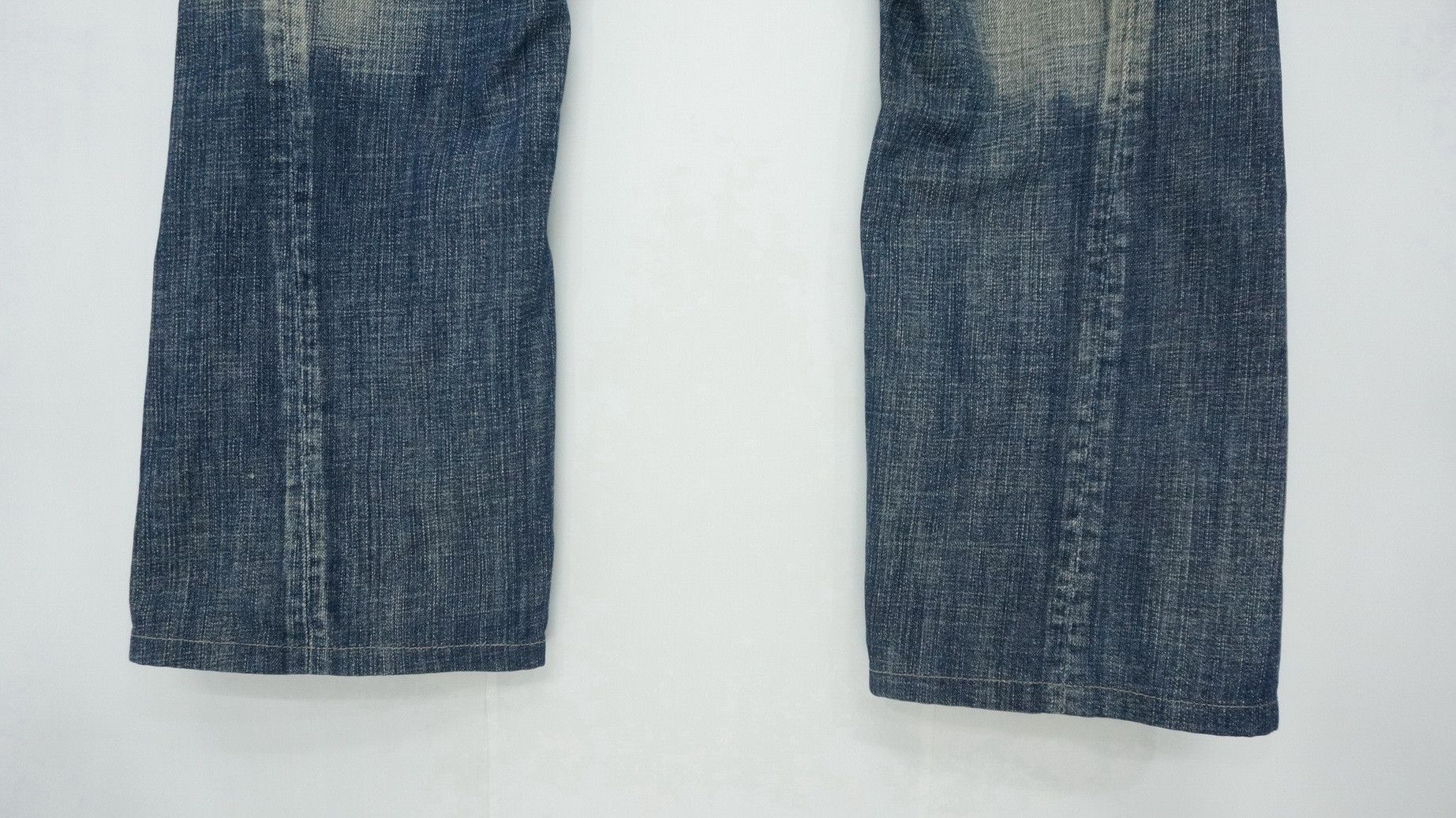 Japanese Brand 🔥TETE HOMME Twisted Seam Flared Lowrise Jeans Size US 33 - 9 Thumbnail