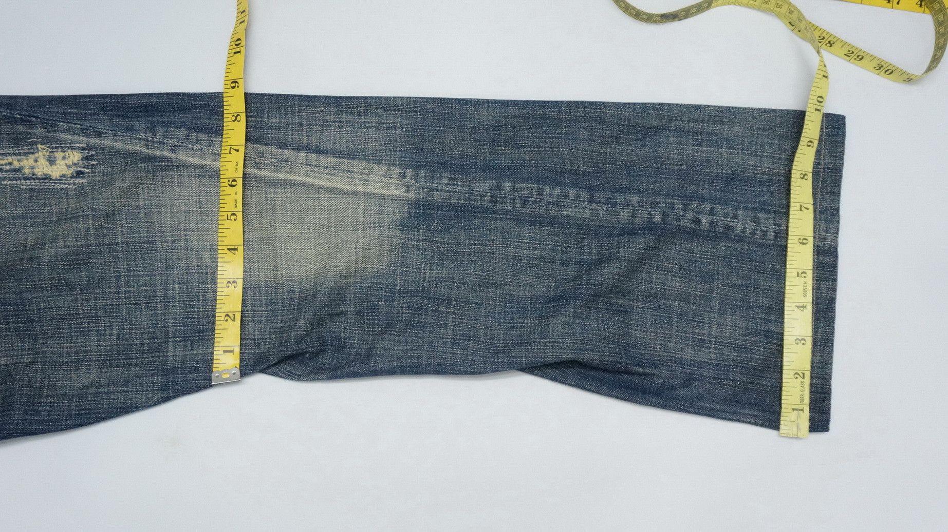 Japanese Brand 🔥TETE HOMME Twisted Seam Flared Lowrise Jeans Size US 33 - 18 Thumbnail