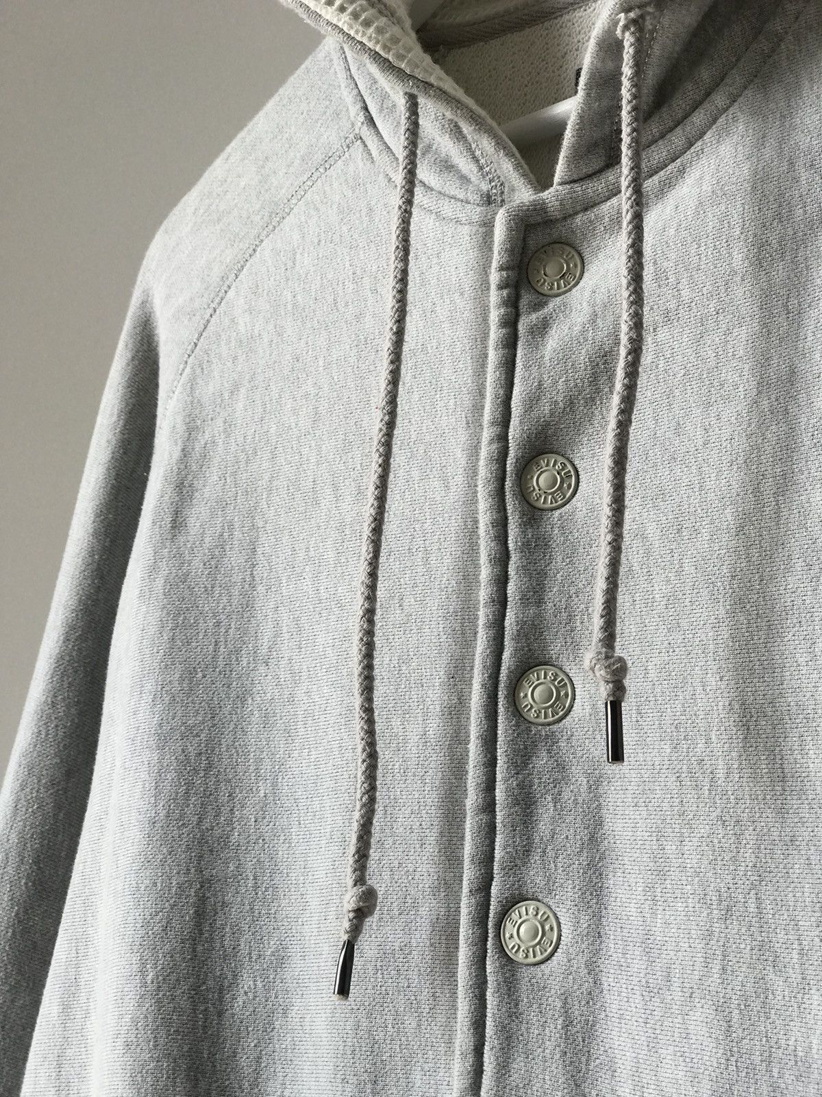 Evisu Evisu Vintage Button Up Hoodie Size US L / EU 52-54 / 3 - 5 Thumbnail