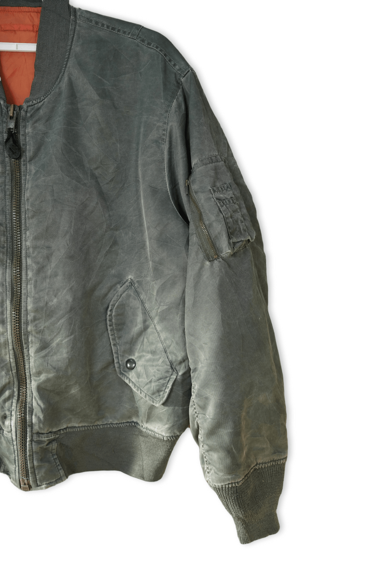 Vintage Vintage Unbrand Bomber Jacket Size US L / EU 52-54 / 3 - 3 Thumbnail