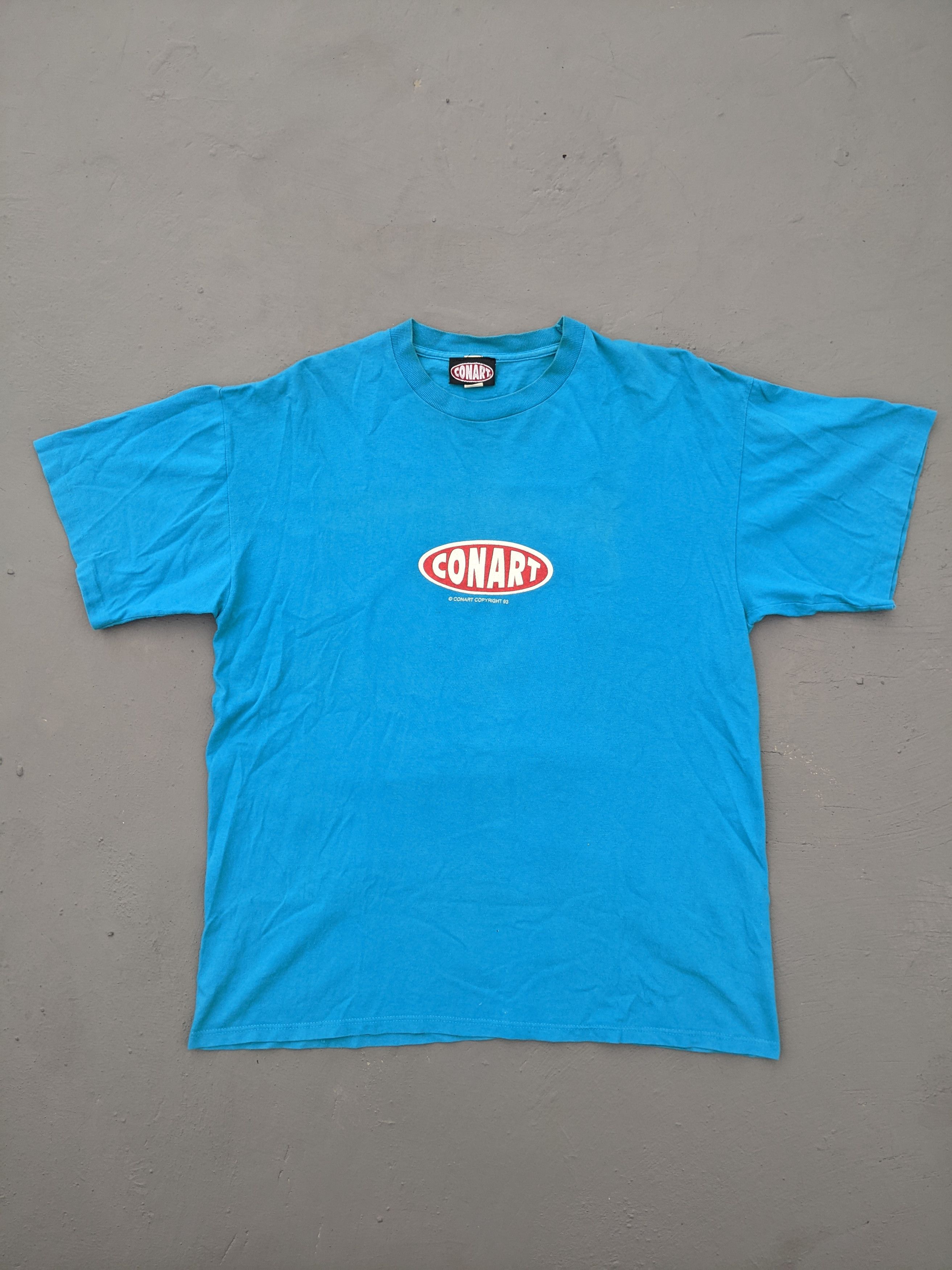 Rap Tees RARE VTG 1993 CONART XPRES1 "Beef" Tshirt CBS Crew Size US L / EU 52-54 / 3 - 4 Thumbnail