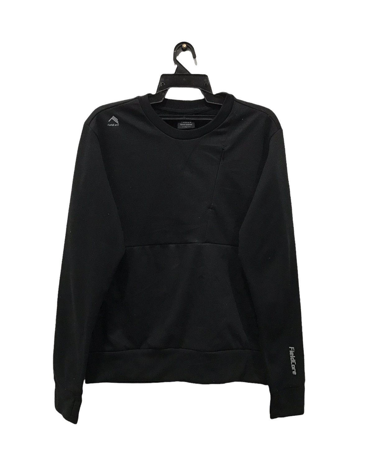 image of Designer Fieldcore Warm & Toughness Sweatshirt in Black, Men's (Size Large)