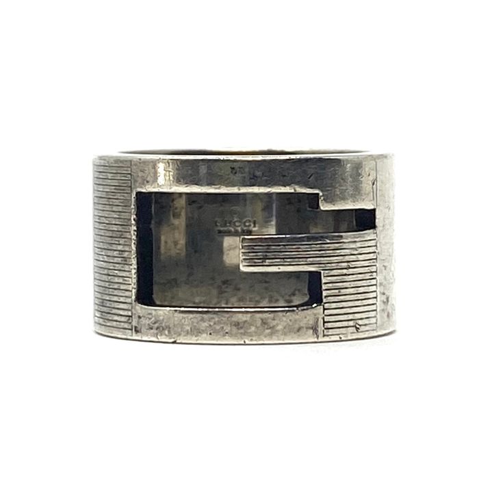 Gucci Gucci 925 Silver G Logo Ring Grailed 2542