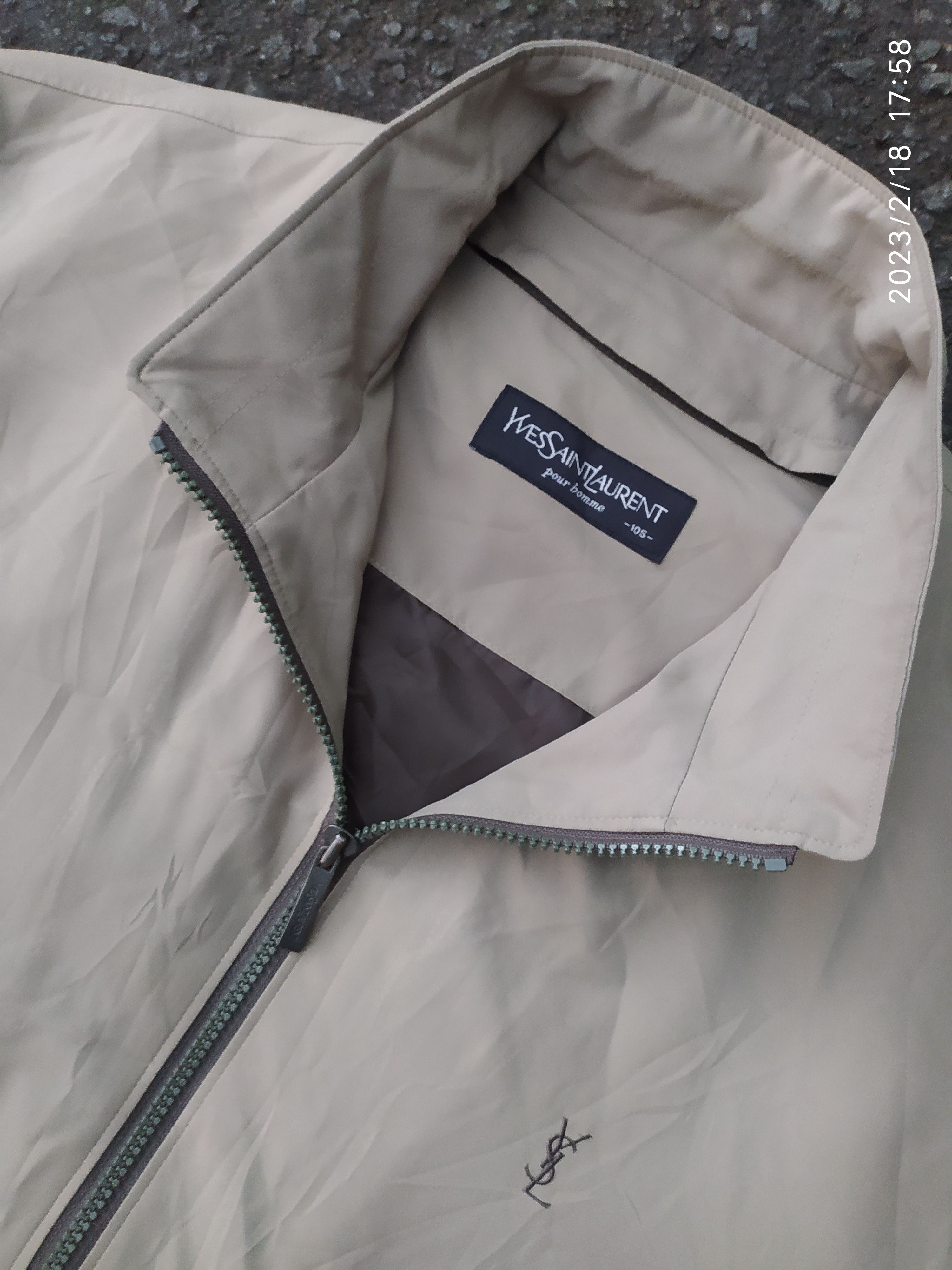 Yves Saint Laurent 💥Rare item💥Yves Saint Laurent x YSL JACKET w/ Inner Vest Size US XL / EU 56 / 4 - 6 Thumbnail