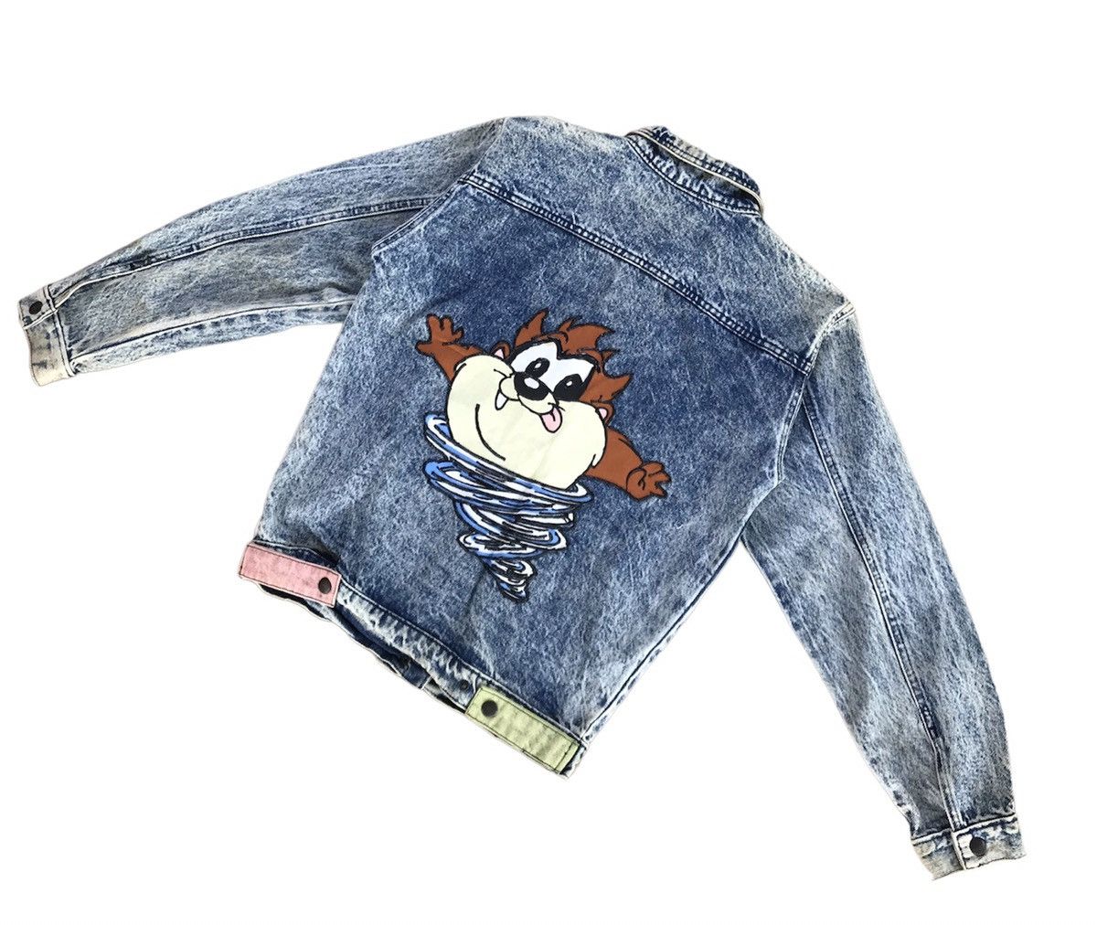 Vintage RARE SPACE JAM LOONEY TUNES DENIM TRUCKER JACKET Size US S / EU 44-46 / 1 - 1 Thumbnail