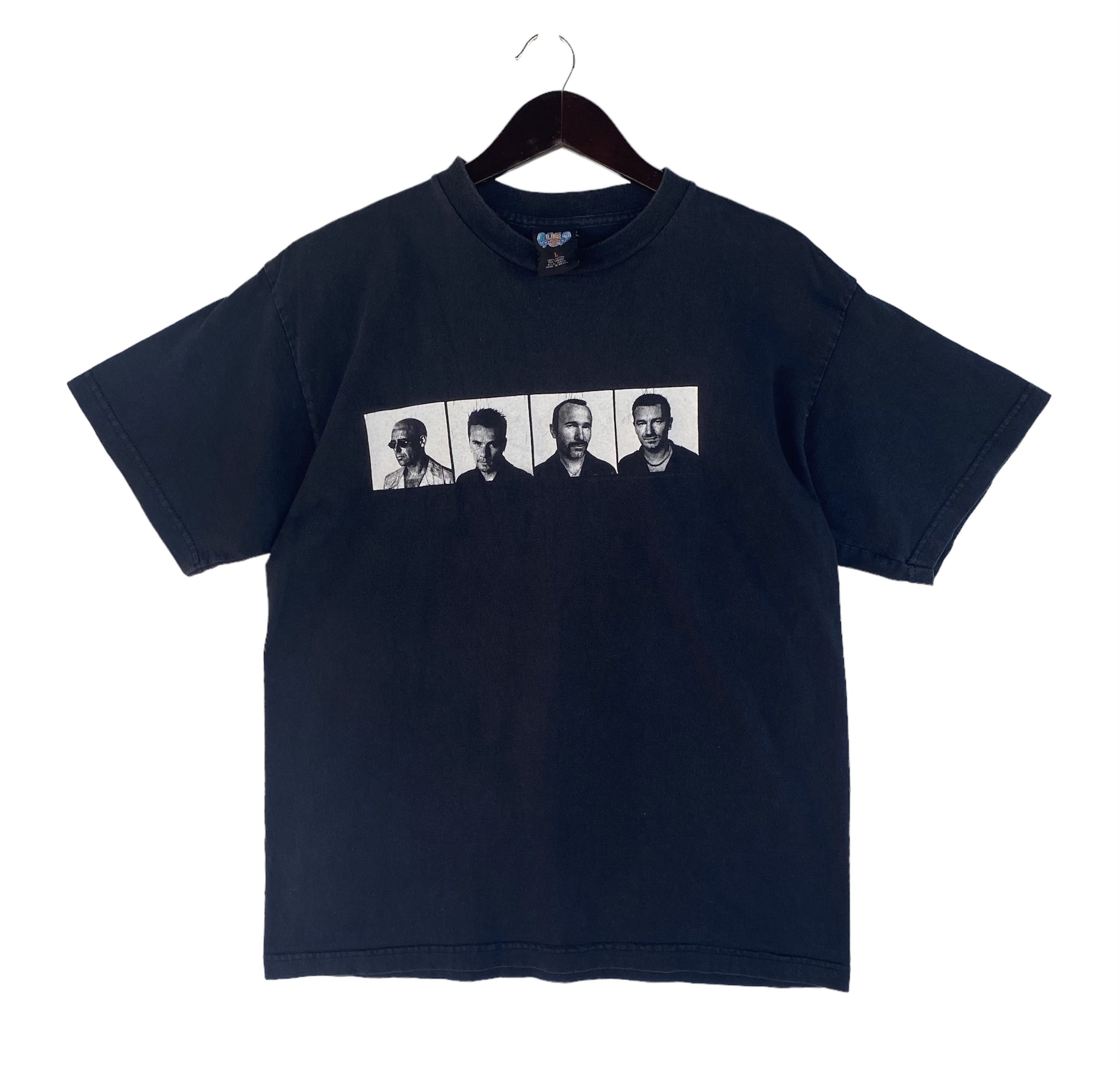 Band Tees 💥VINTAGE U2 Pop Mart new wave band tour 1997 tee shirt Size US L / EU 52-54 / 3 - 2 Thumbnail