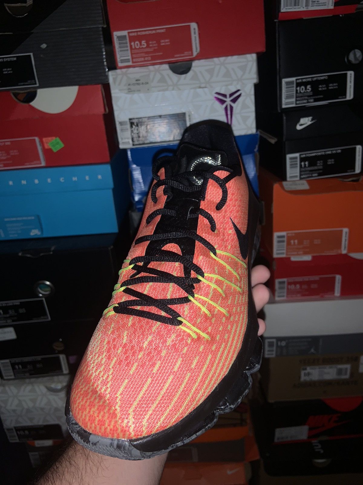 Nike KD 8 Hunt's Hill Sunrise 2015 Size US 10.5 / EU 43-44 - 4 Thumbnail