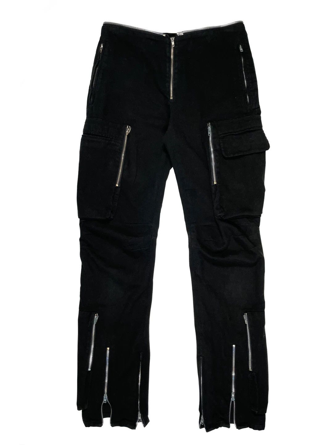 Helmut Lang ON HOLD AW1999 astro biker 3D cargo pants archive runway Size US 28 / EU 44 - 2 Thumbnail