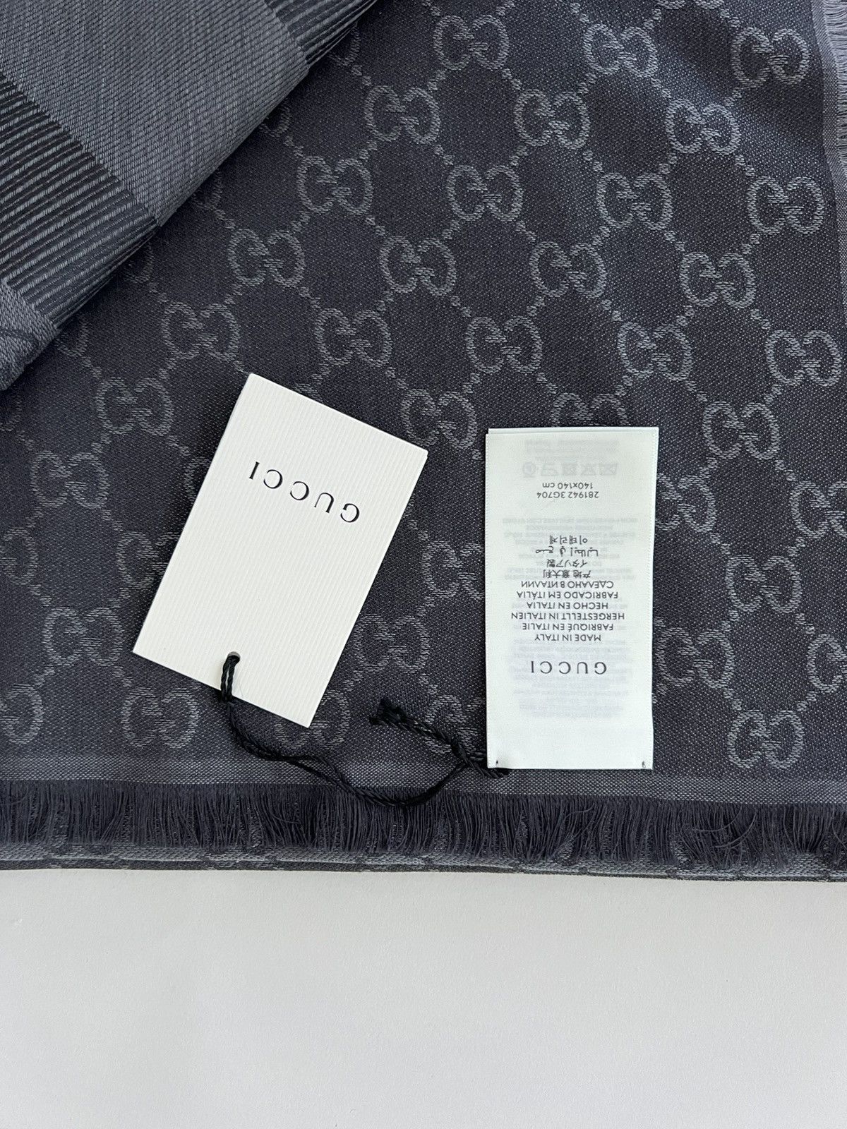 Gucci Gucci Monogram GG Logo Shawl Size ONE SIZE - 5 Thumbnail