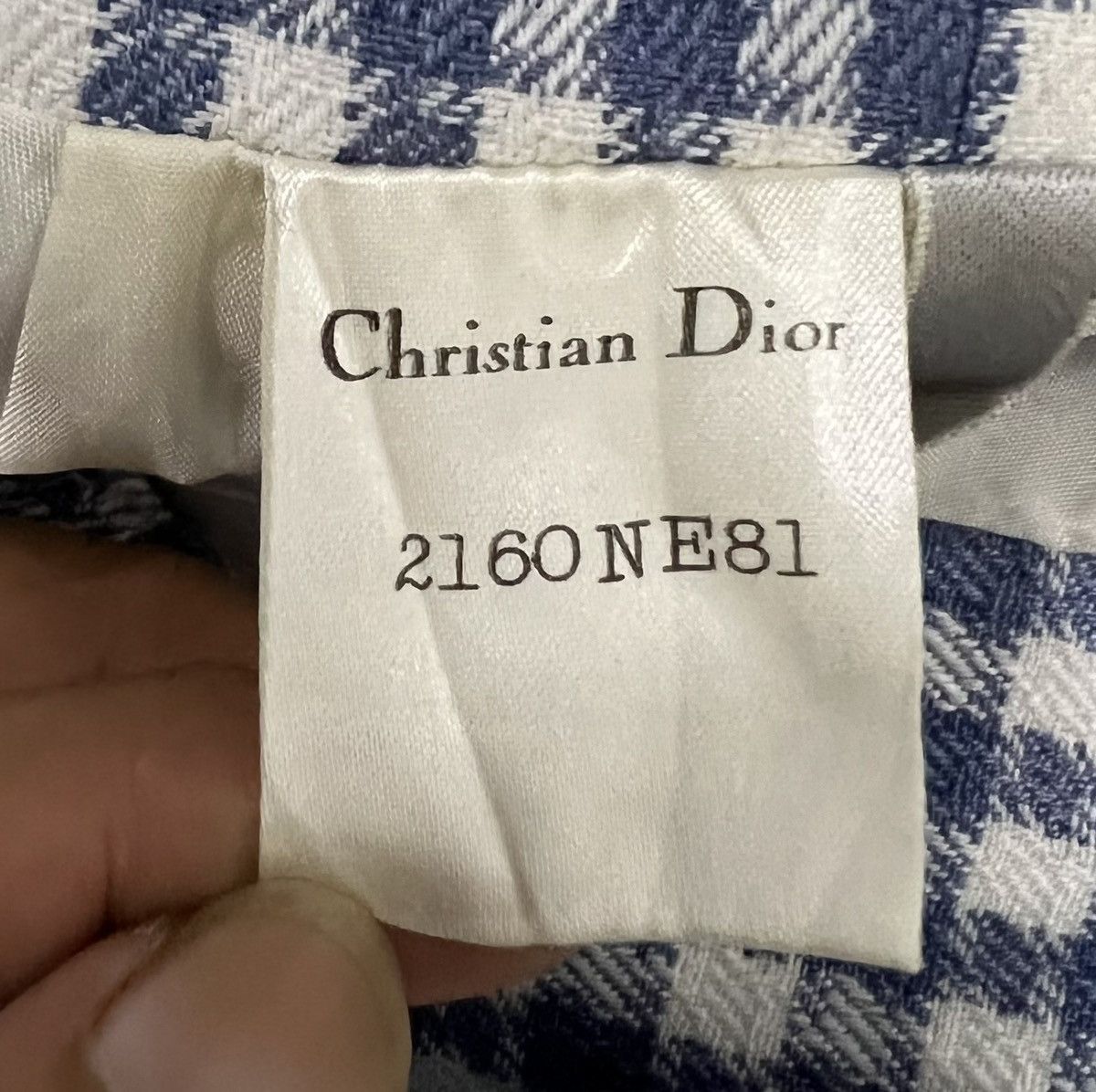 Christian Dior Monsieur CHRISTIAN DIOR PRET-A-PORTER SKIRT Size 28" / US 6 / IT 42 - 9 Thumbnail