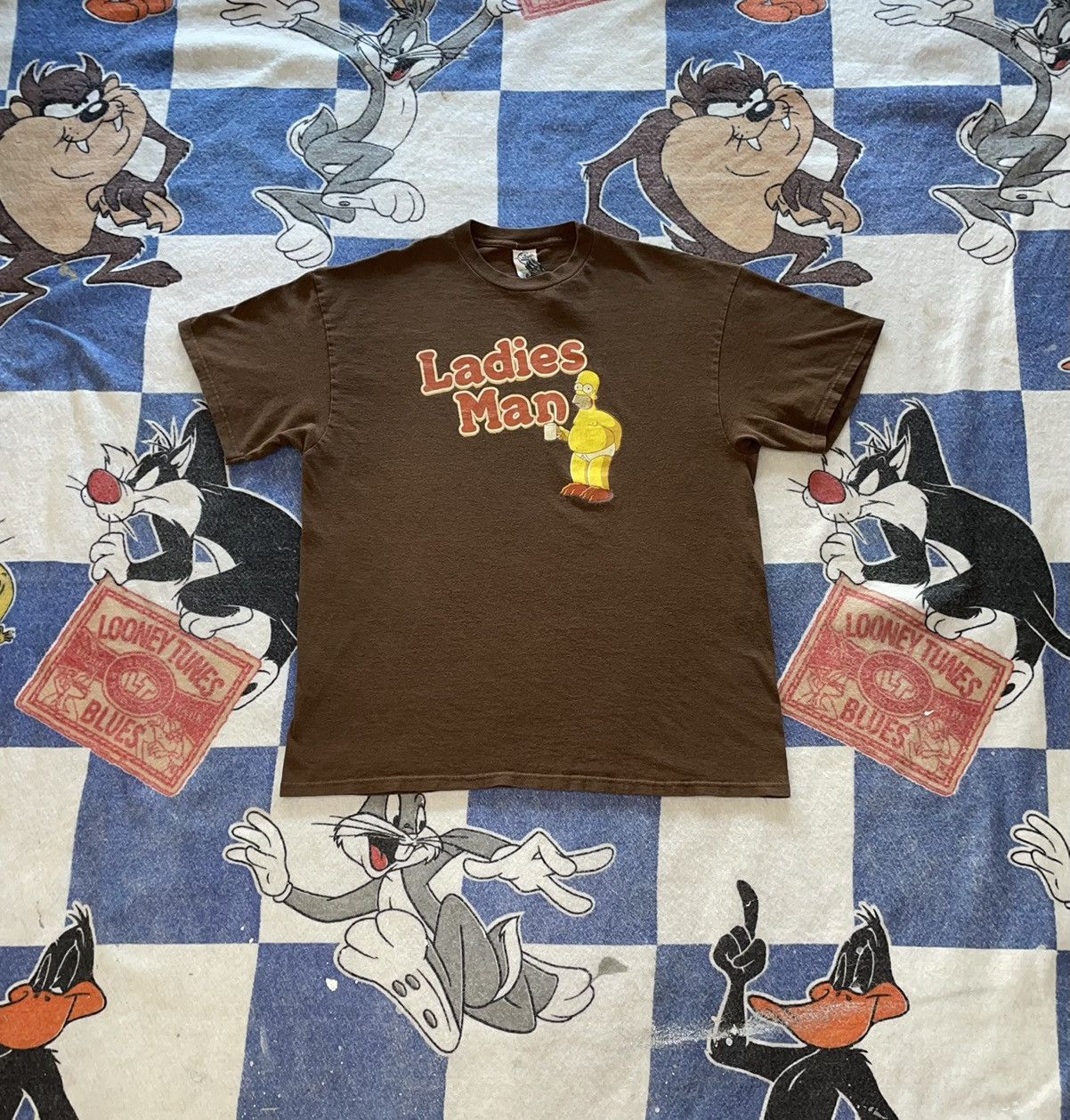 Vintage The Simpsons movie tee Size US XL / EU 56 / 4 - 1 Thumbnail