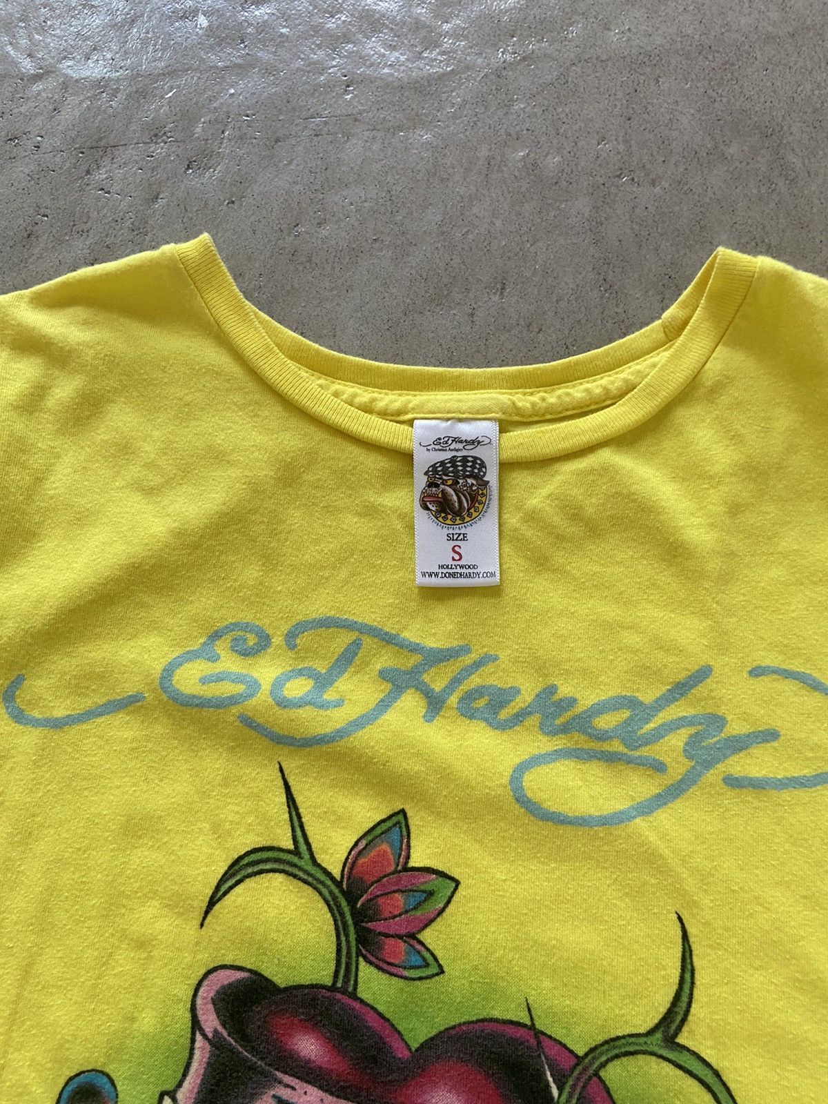 Ed Hardy Ed Hardy Christian Audigier T-shirt Y2K Size S / US 4 / IT 40 - 2 Thumbnail