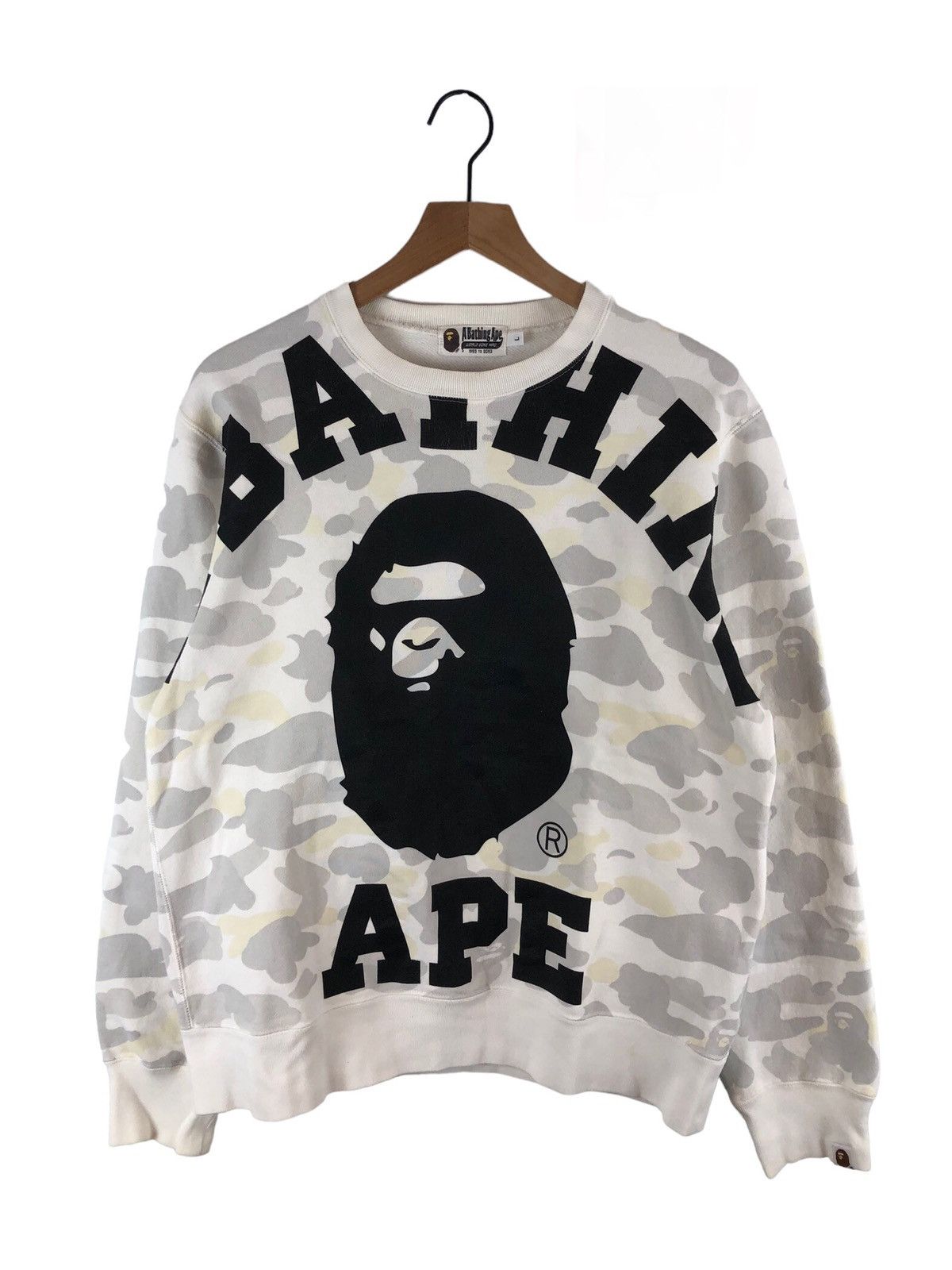 Bape Luminescence Big Collage Logo Sweatshirts