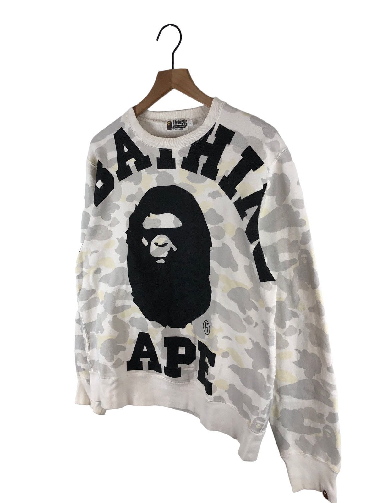 Bape Bape Luminescence Big Collage Logo Sweatshirts Size US L / EU 52-54 / 3 - 2 Thumbnail