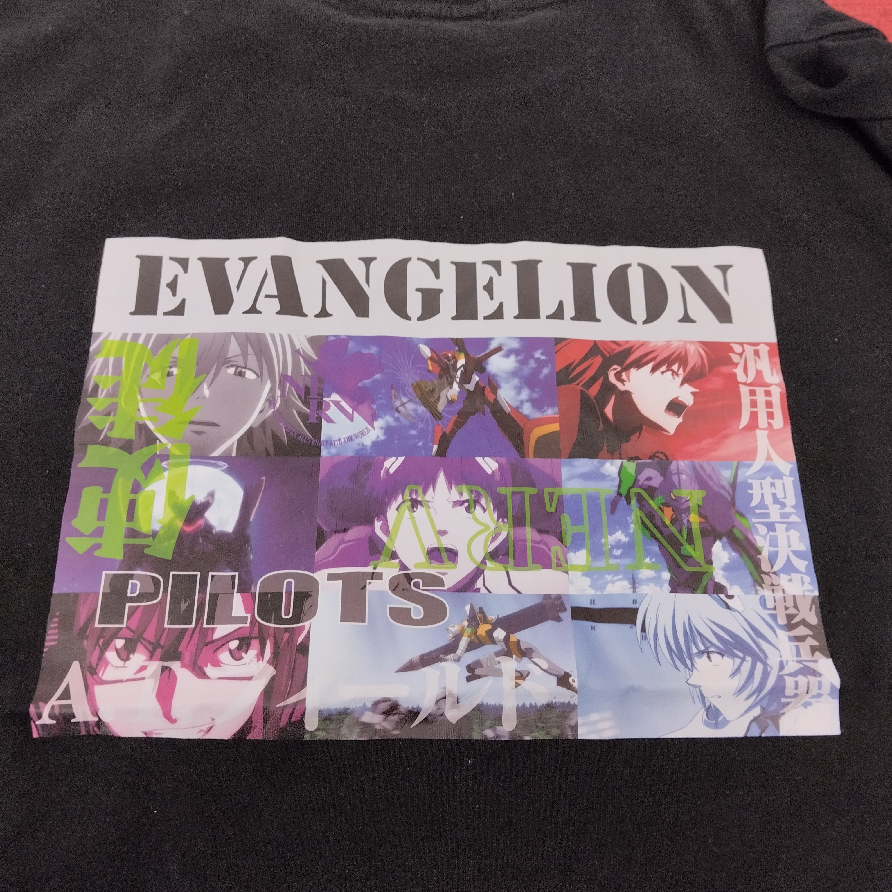 Anime × Vintage Evangelion Japanese Animated Series Back Print Tshirt Size US M / EU 48-50 / 2 - 2 Thumbnail