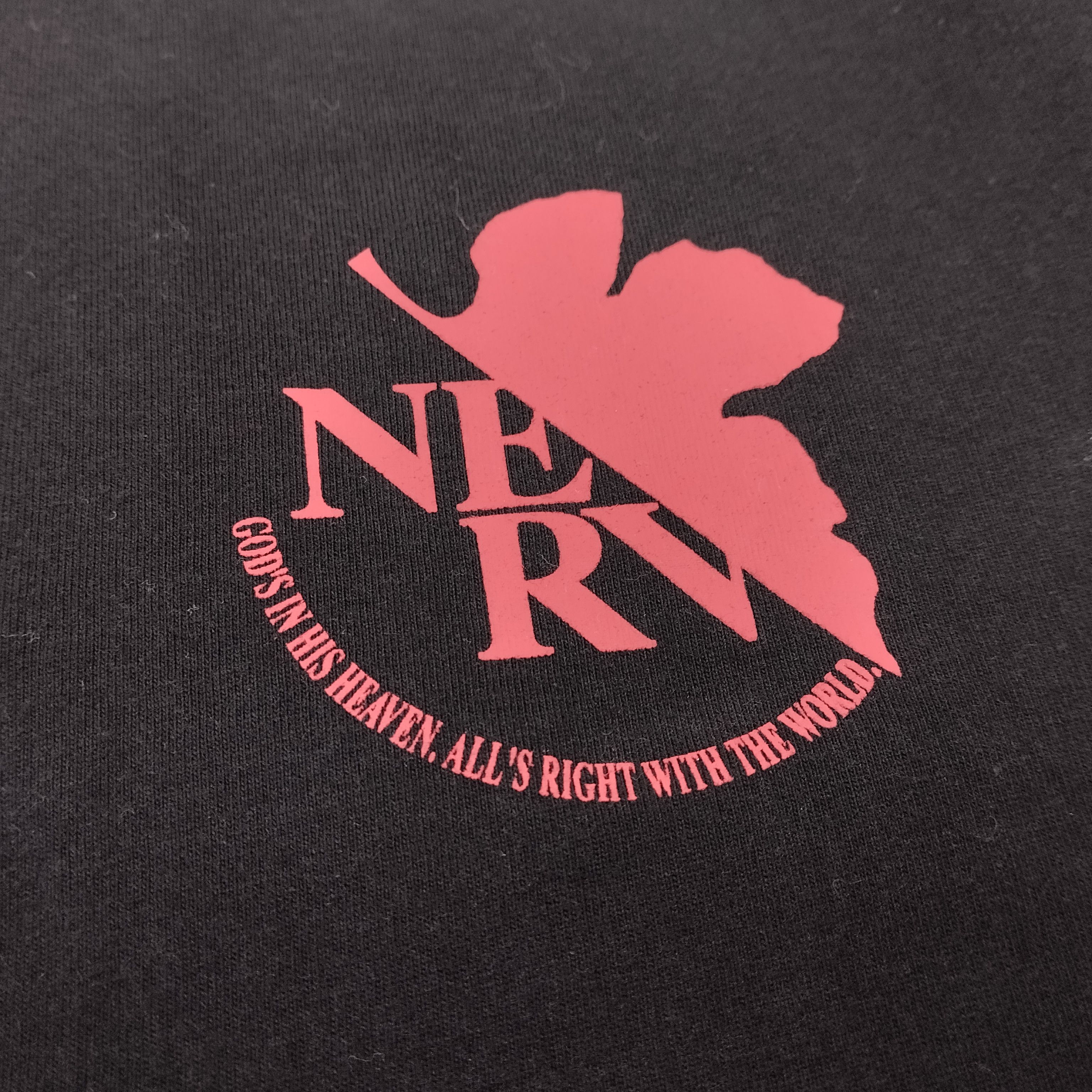 Anime × Vintage Evangelion Japanese Animated Series Back Print Tshirt Size US M / EU 48-50 / 2 - 4 Thumbnail