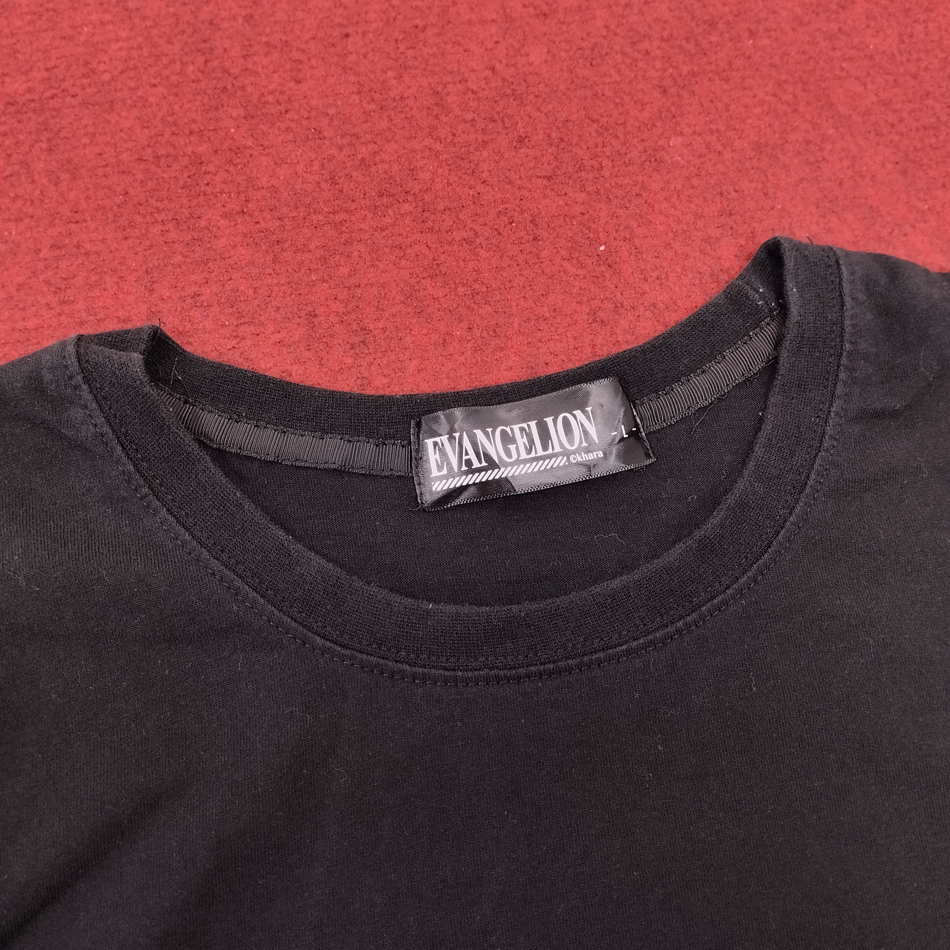 Anime × Vintage Evangelion Japanese Animated Series Back Print Tshirt Size US M / EU 48-50 / 2 - 5 Thumbnail