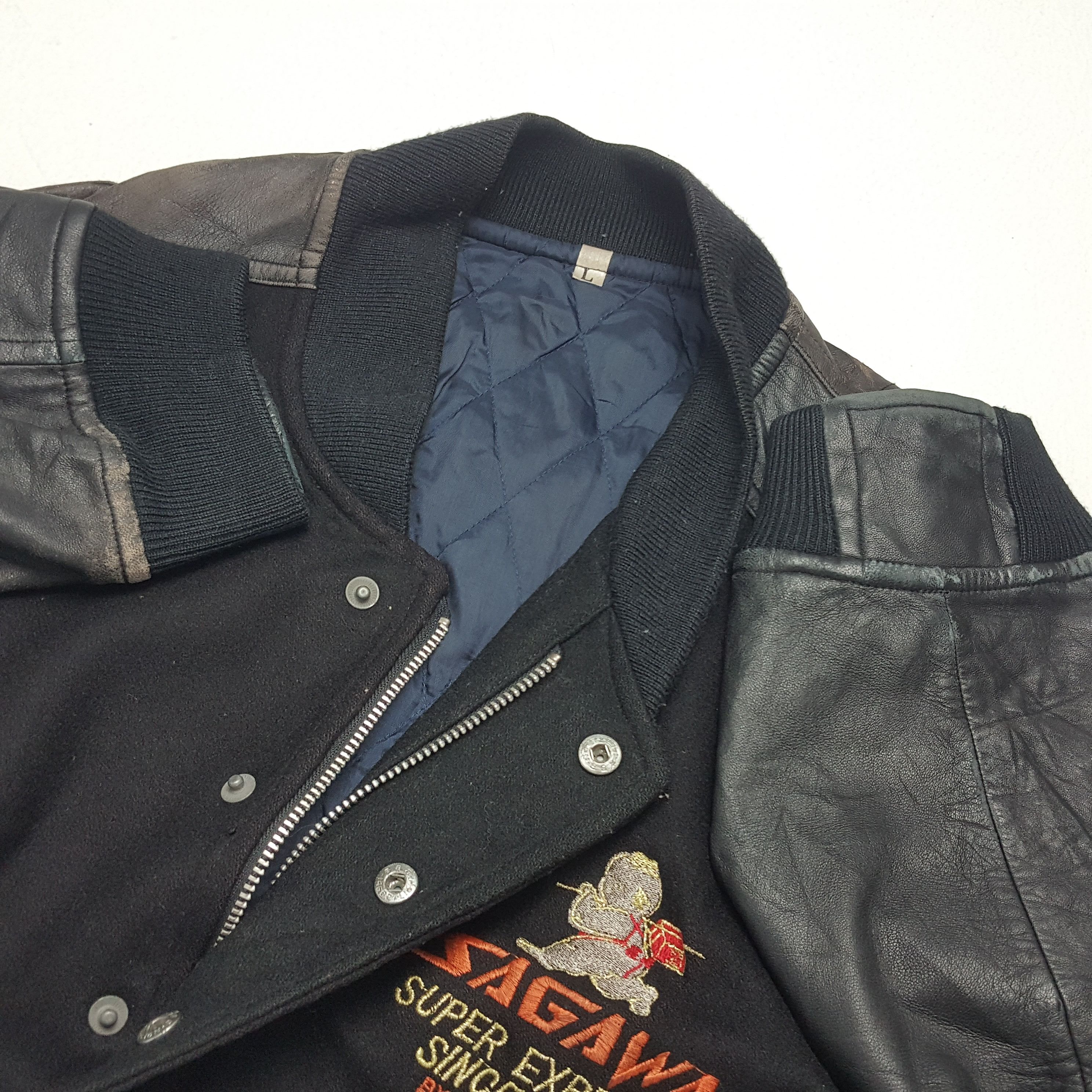 Japanese Brand × Varsity Jacket × Vintage SAGAWA SUPER