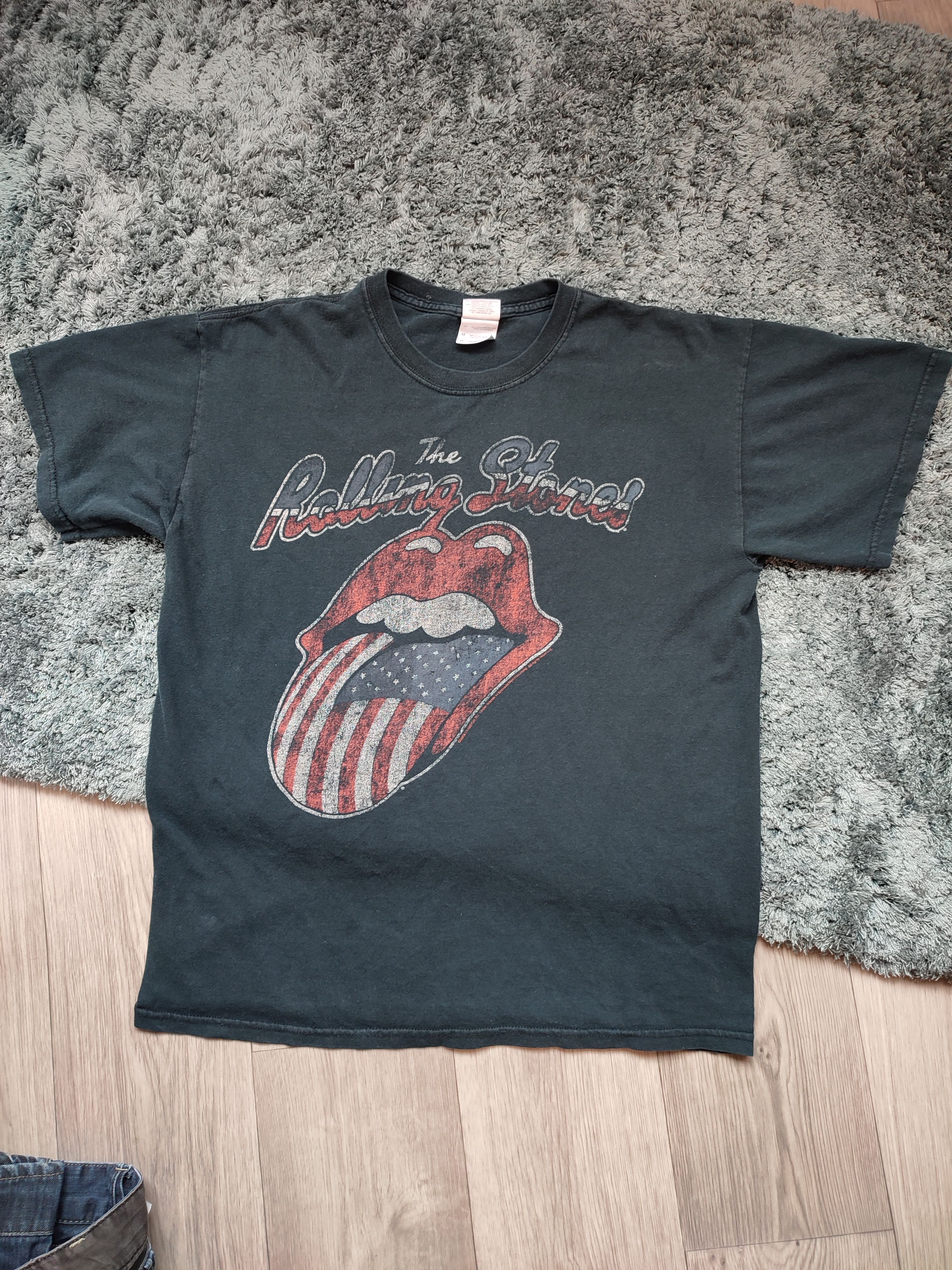 Vintage Rolling stones 2009 band tour T-Shirt Size US M / EU 48-50 / 2 - 3 Thumbnail