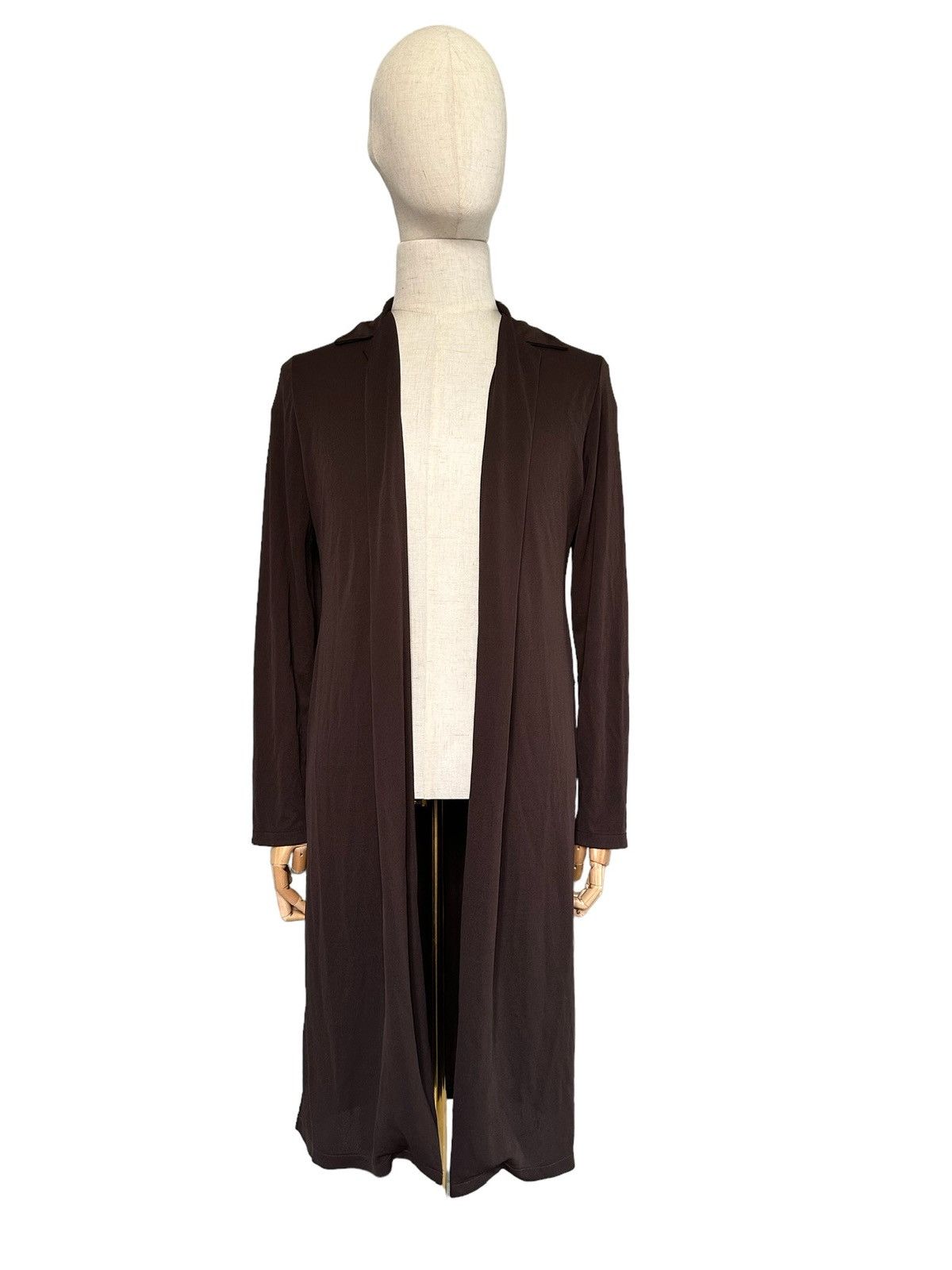 Gianfranco Ferre Archive Gianfranco Ferre Studio light viscose long cardigan Size US L / EU 52-54 / 3 - 1 Thumbnail