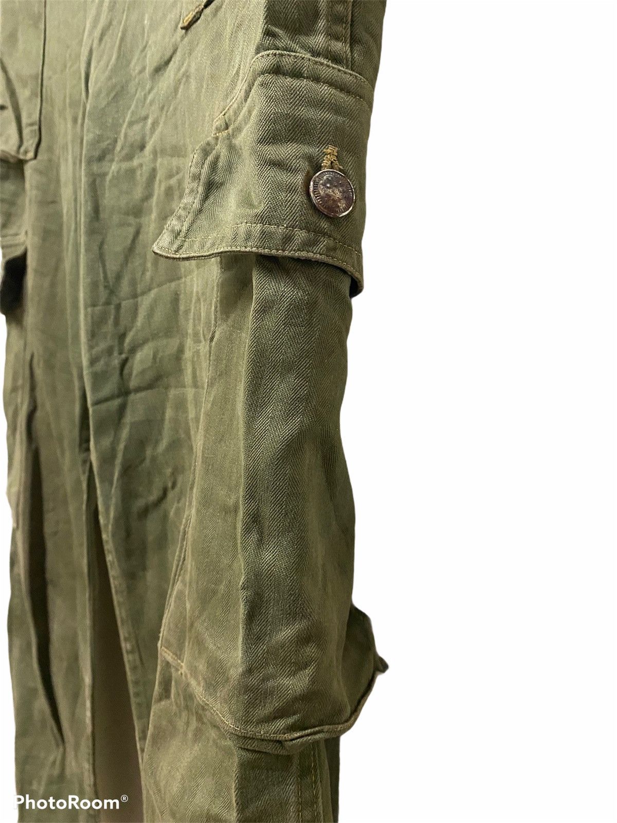 Big John MIL-L4889 (USAF) STOCK NO8405 DISTRESSED MILITARY ISSUE PANT Size US 32 / EU 48 - 3 Thumbnail