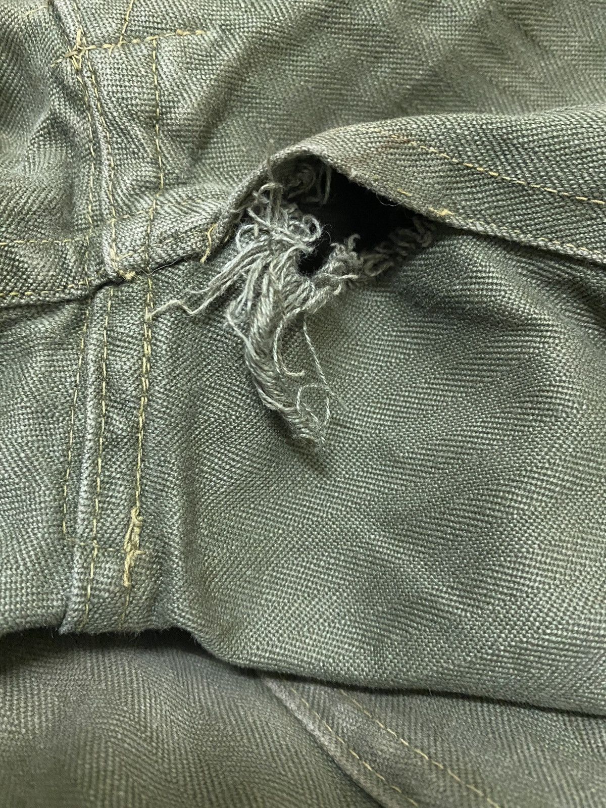 Big John MIL-L4889 (USAF) STOCK NO8405 DISTRESSED MILITARY ISSUE PANT Size US 32 / EU 48 - 16 Thumbnail