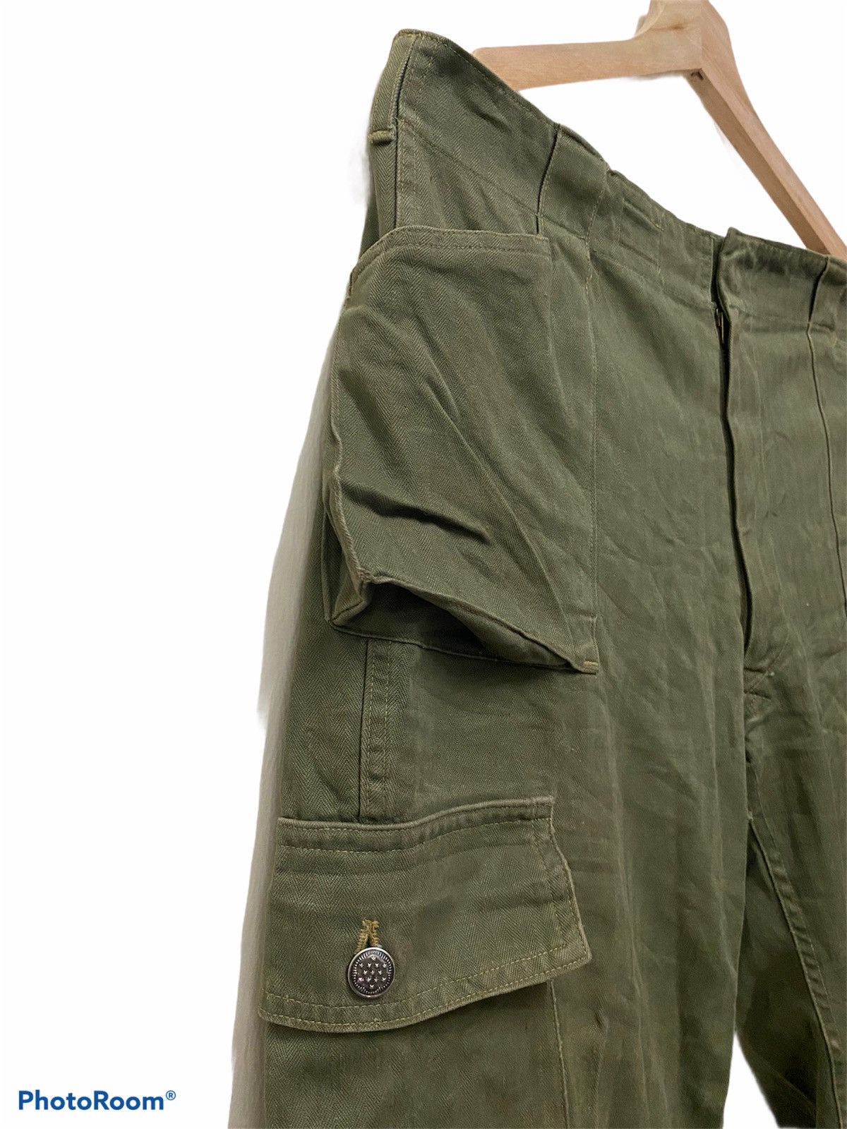 Big John MIL-L4889 (USAF) STOCK NO8405 DISTRESSED MILITARY ISSUE PANT Size US 32 / EU 48 - 7 Thumbnail