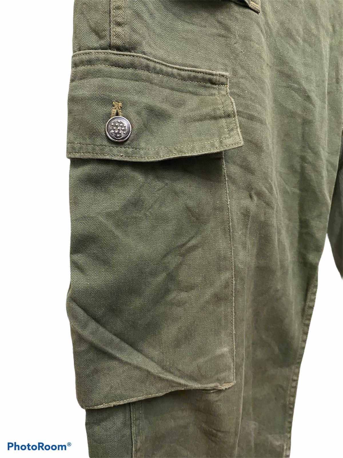 Big John MIL-L4889 (USAF) STOCK NO8405 DISTRESSED MILITARY ISSUE PANT Size US 32 / EU 48 - 8 Thumbnail