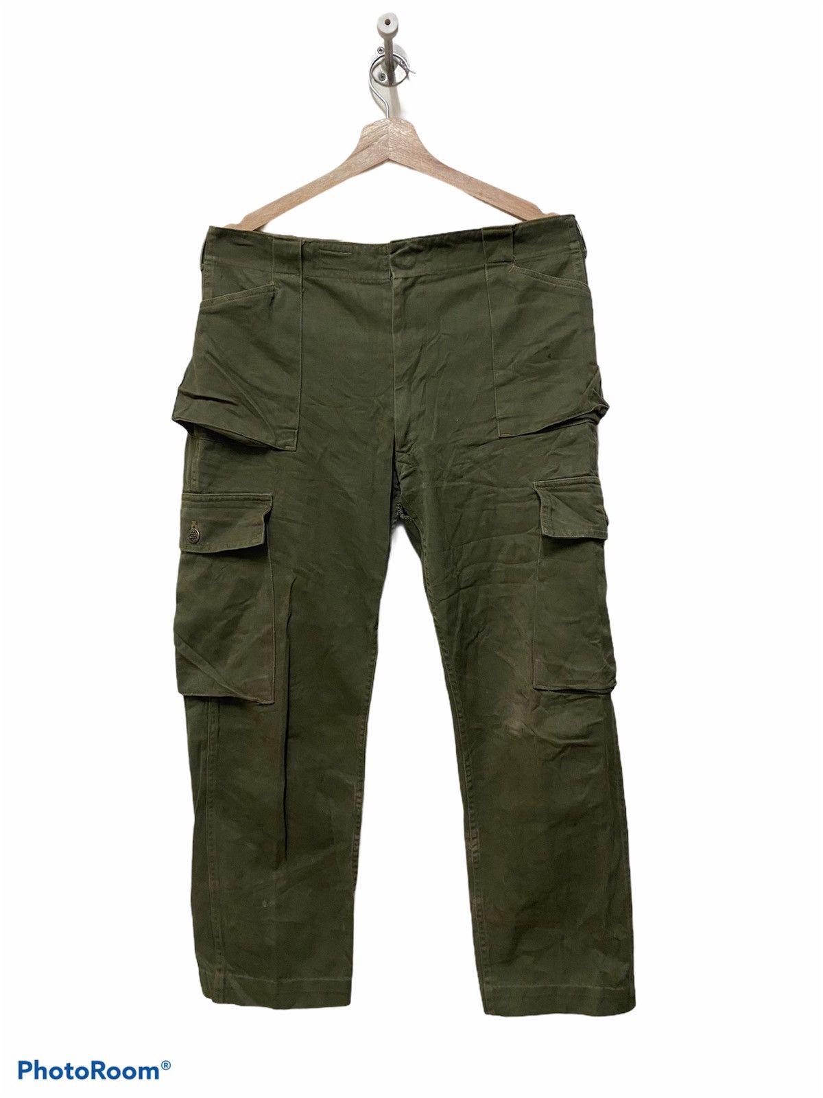 Big John MIL-L4889 (USAF) STOCK NO8405 DISTRESSED MILITARY ISSUE PANT Size US 32 / EU 48 - 1 Thumbnail