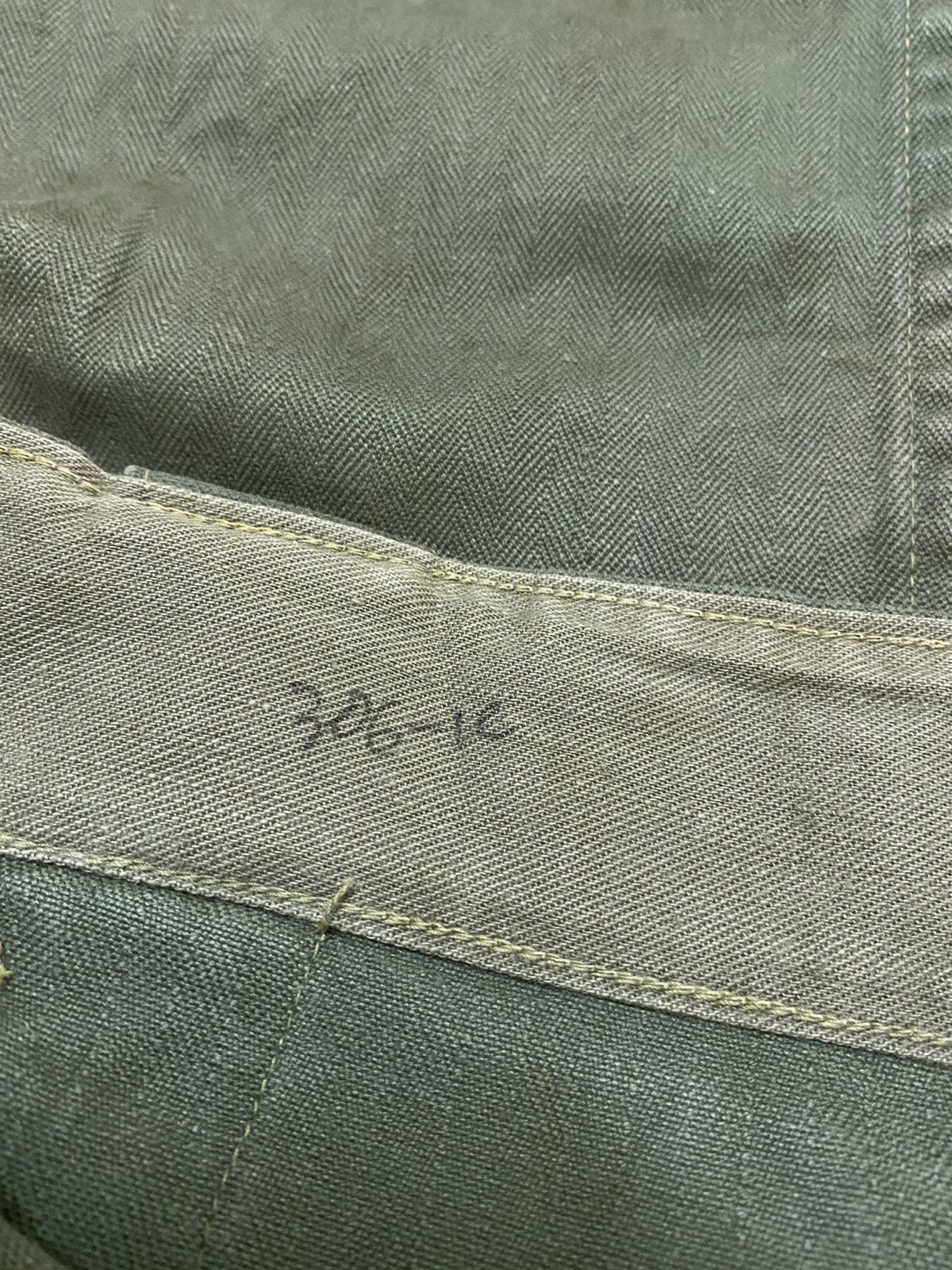 Big John MIL-L4889 (USAF) STOCK NO8405 DISTRESSED MILITARY ISSUE PANT Size US 32 / EU 48 - 15 Thumbnail