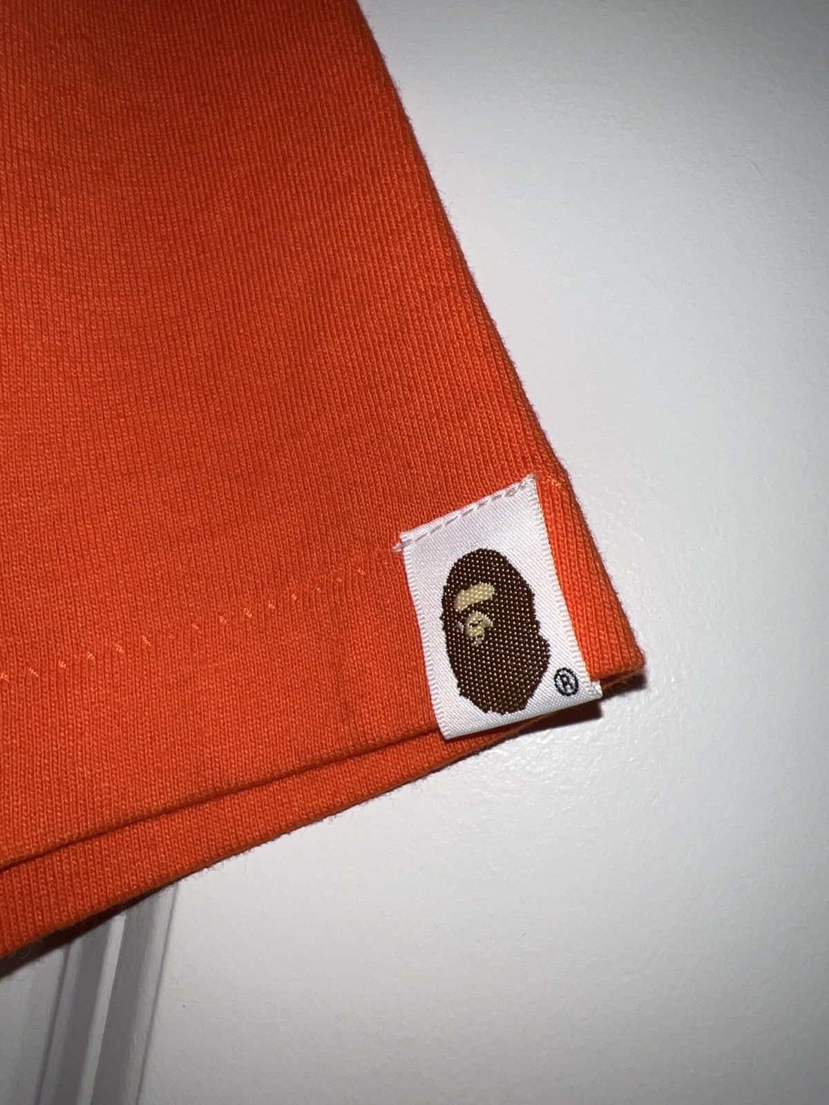 Bape A Bathing Ape Orange T-Shirt Size US L / EU 52-54 / 3 - 5 Thumbnail