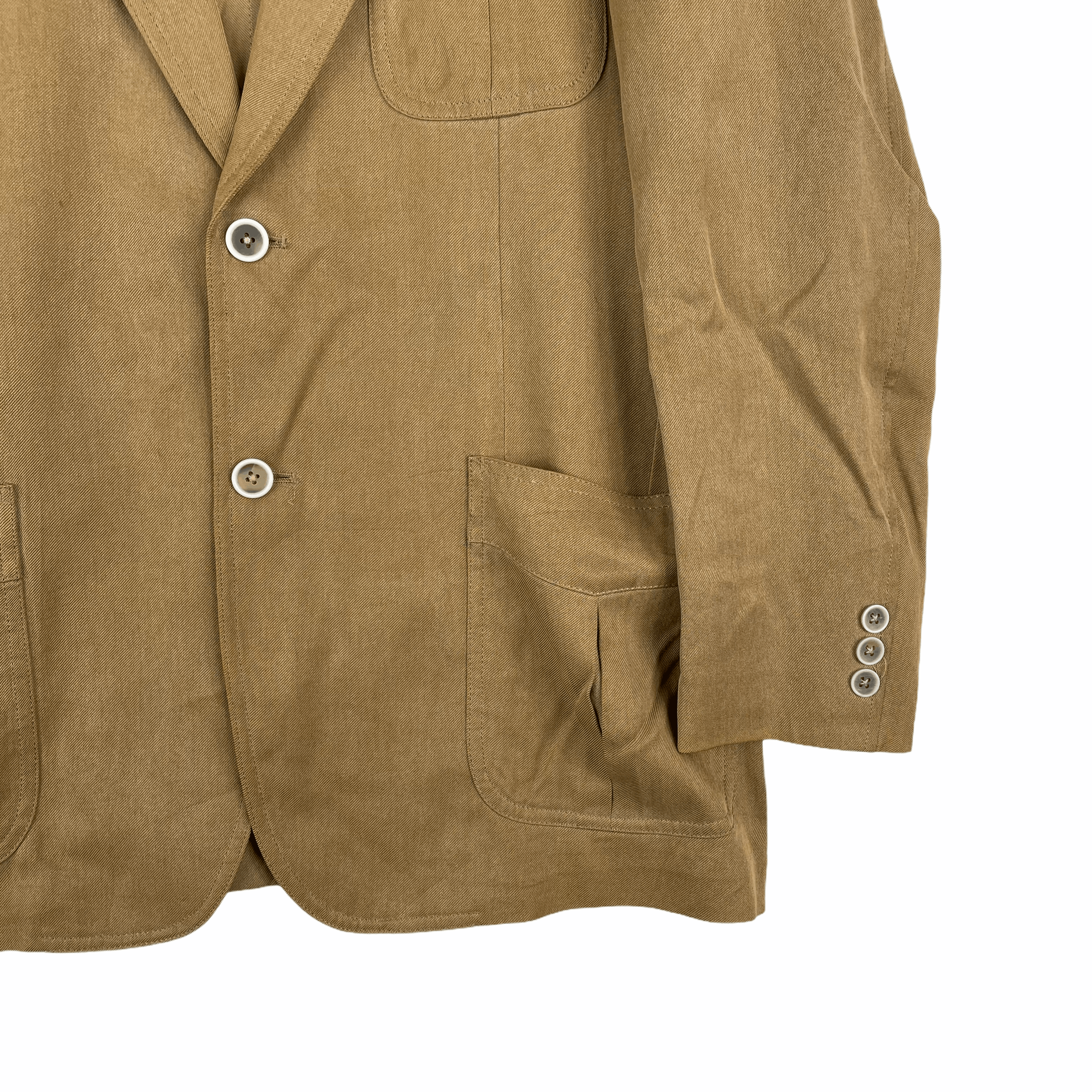 Kansai Yamamoto SISSY By KANSAI YAMAMOTO Brown Blazer Suit Size 46L - 2 Thumbnail