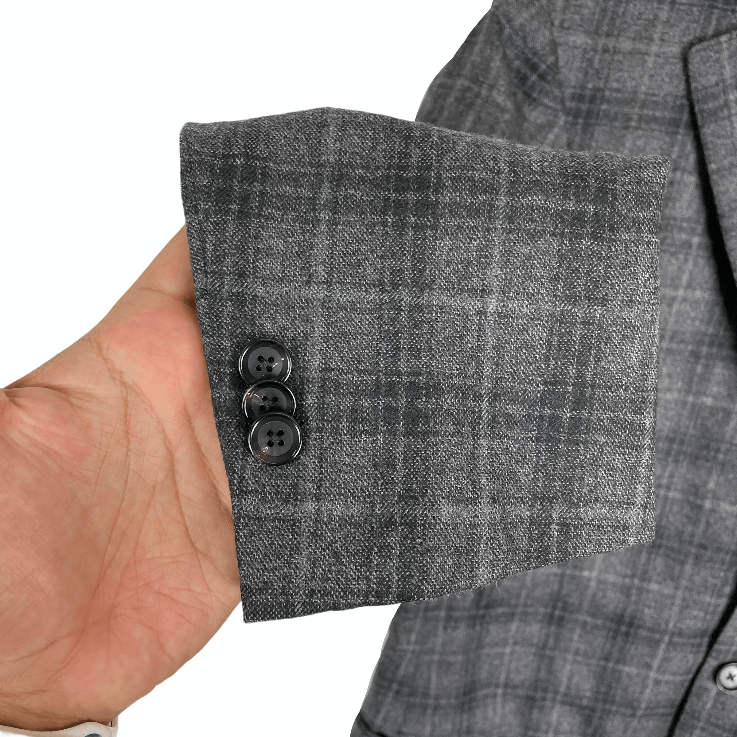 SHIPS SHIPS Japanese Brand LUXURY Tailoring Style Check Blazer Size 44S - 4 Thumbnail