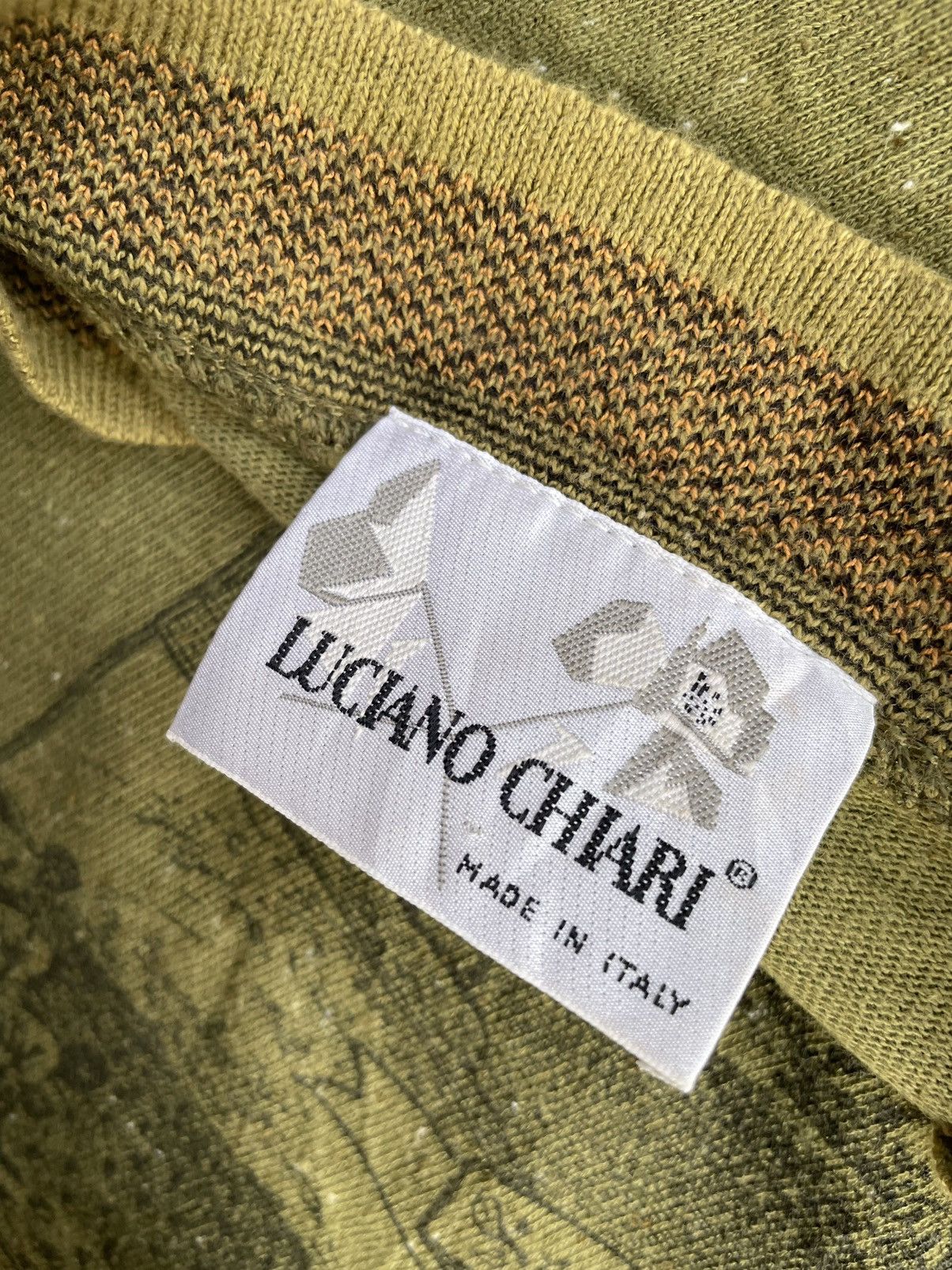 Luchiano Visconti Vintage Luciano Chiari Tshirt Pullover Size US L / EU 52-54 / 3 - 8 Thumbnail