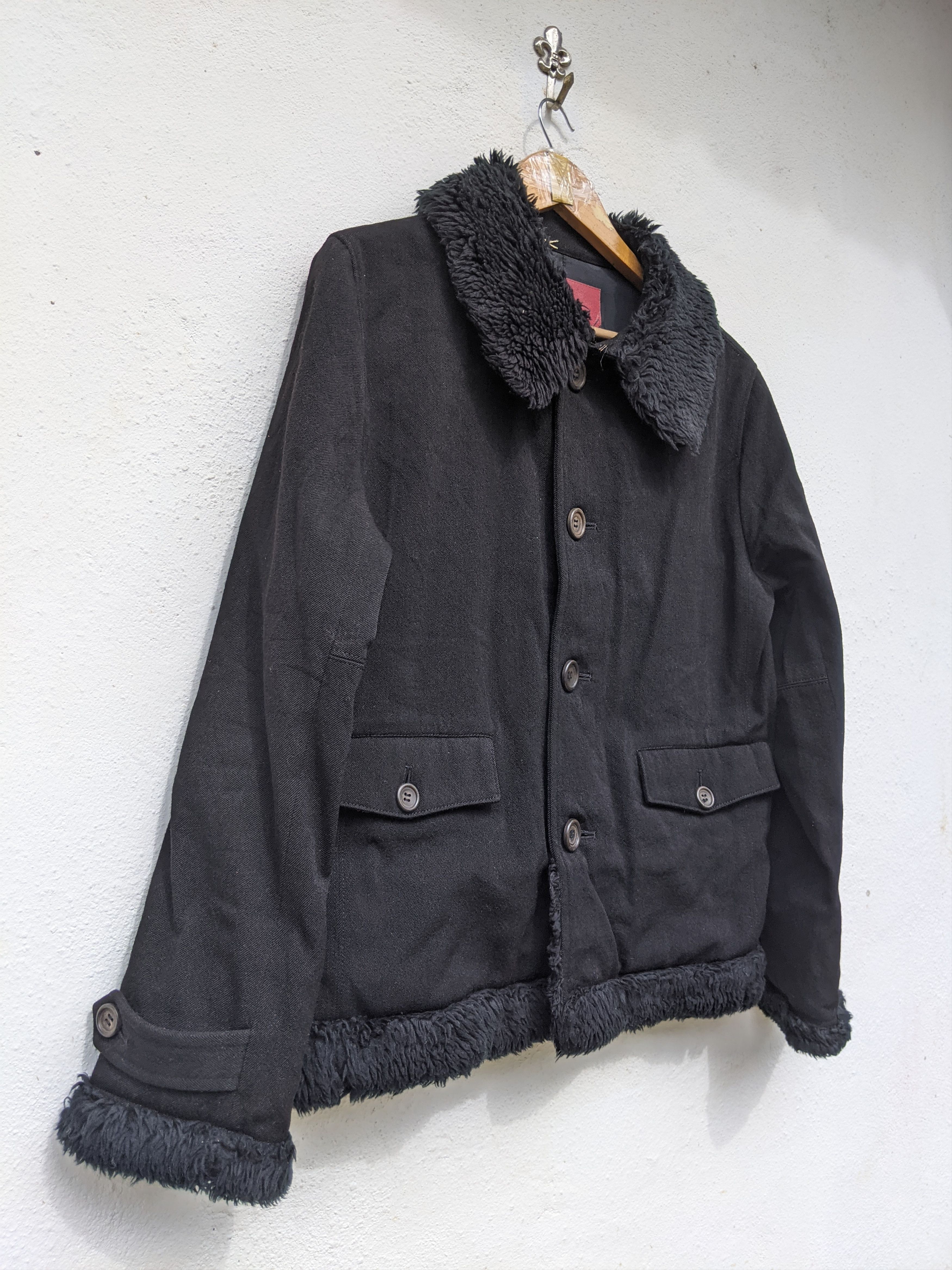 Japanese Brand JAPANESE BRAND BUTTON DOWN SHERPA COLAR Size US M / EU 48-50 / 2 - 10 Thumbnail
