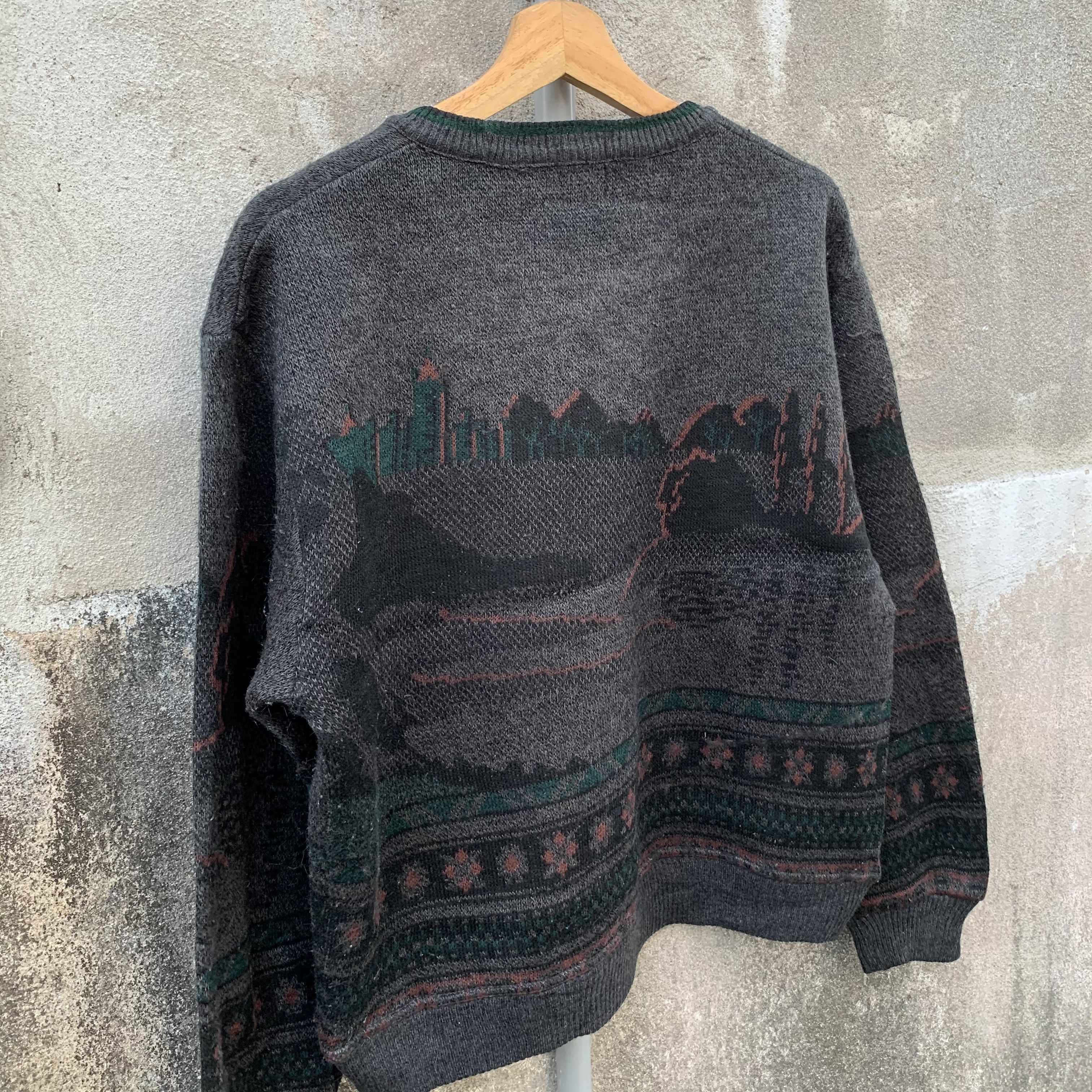 Aran Isles Knitwear Vintage GOLDLEX Knit Pullover VERY RARE Jumper Sweater Size US L / EU 52-54 / 3 - 11 Thumbnail