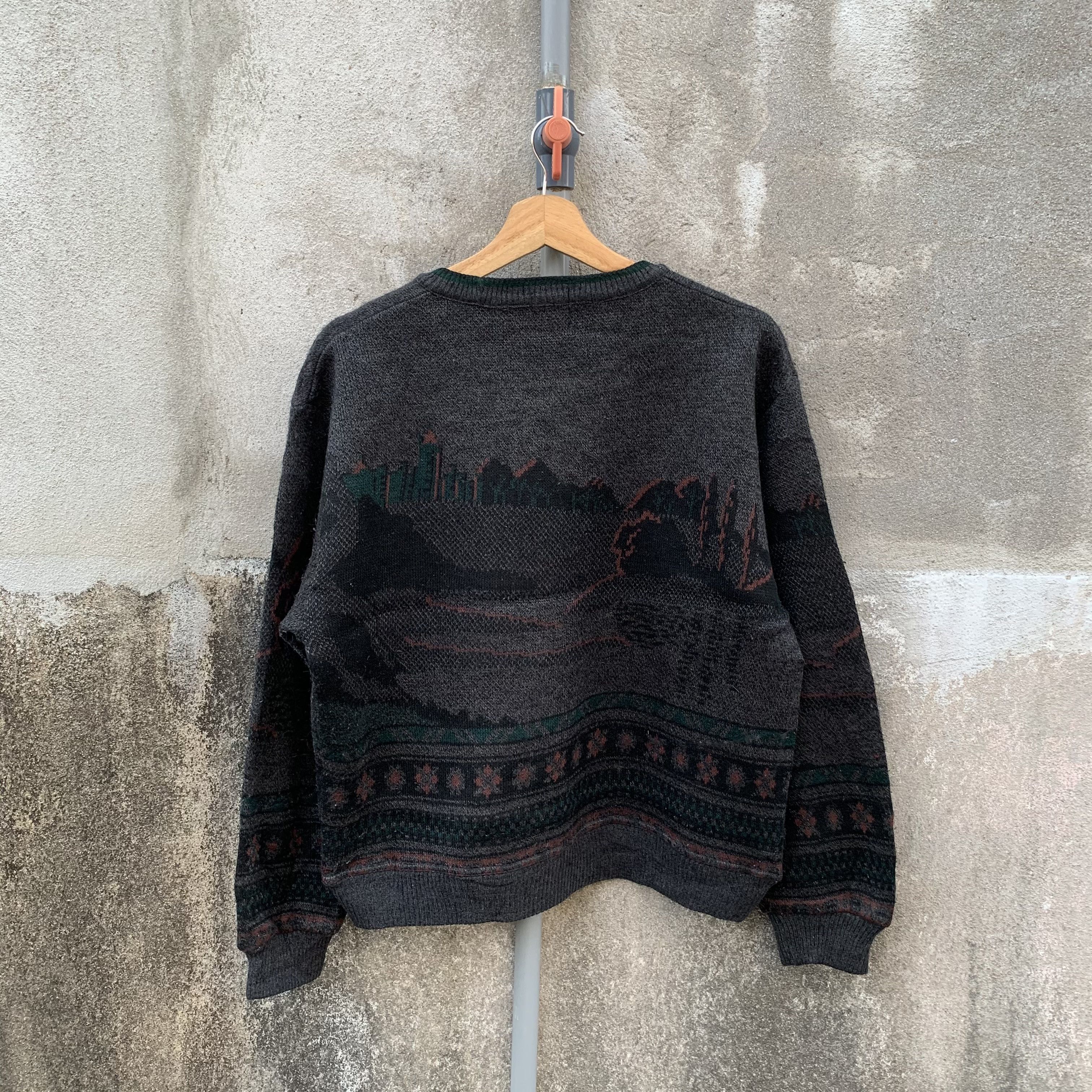 Aran Isles Knitwear Vintage GOLDLEX Knit Pullover VERY RARE Jumper Sweater Size US L / EU 52-54 / 3 - 10 Thumbnail