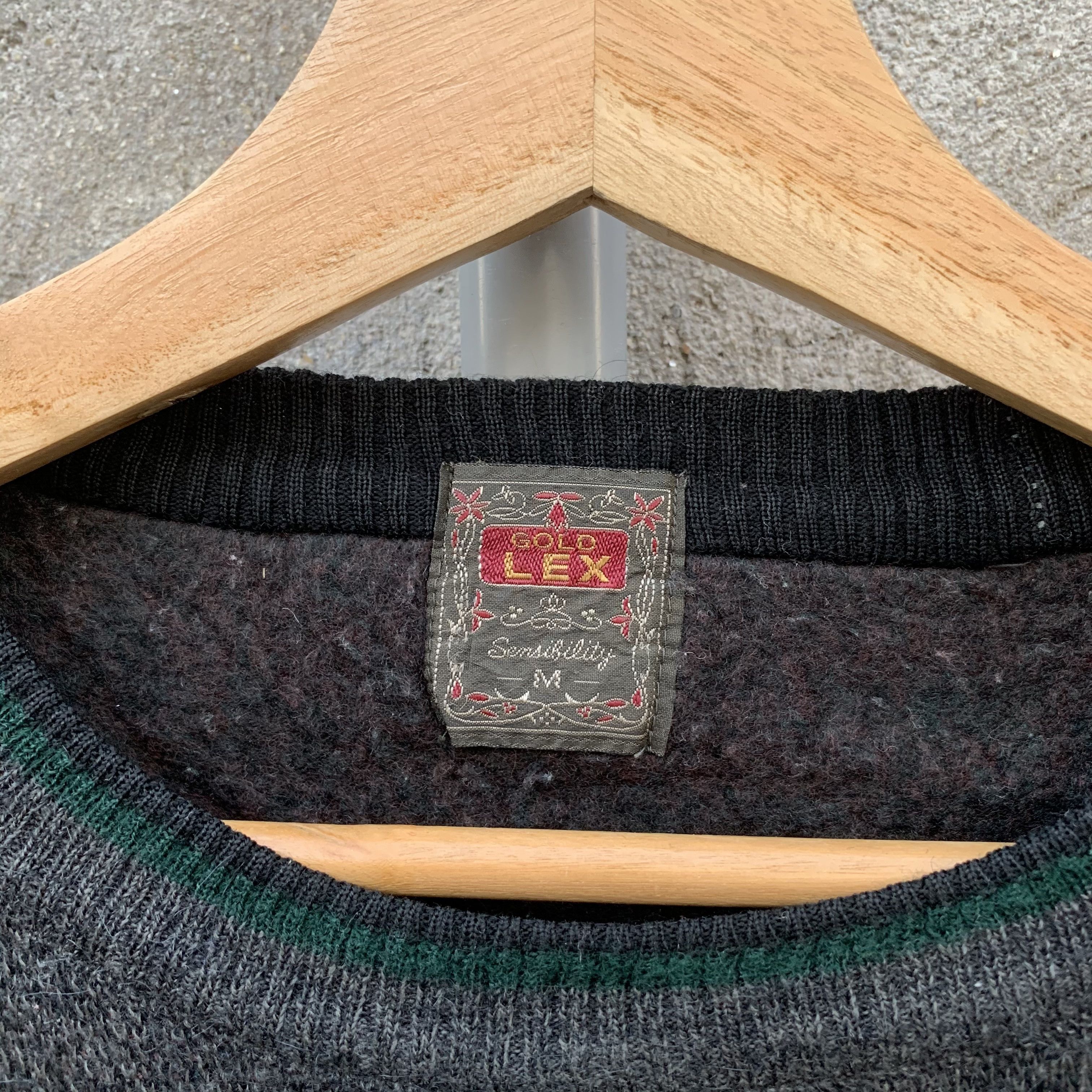 Aran Isles Knitwear Vintage GOLDLEX Knit Pullover VERY RARE Jumper Sweater Size US L / EU 52-54 / 3 - 6 Thumbnail