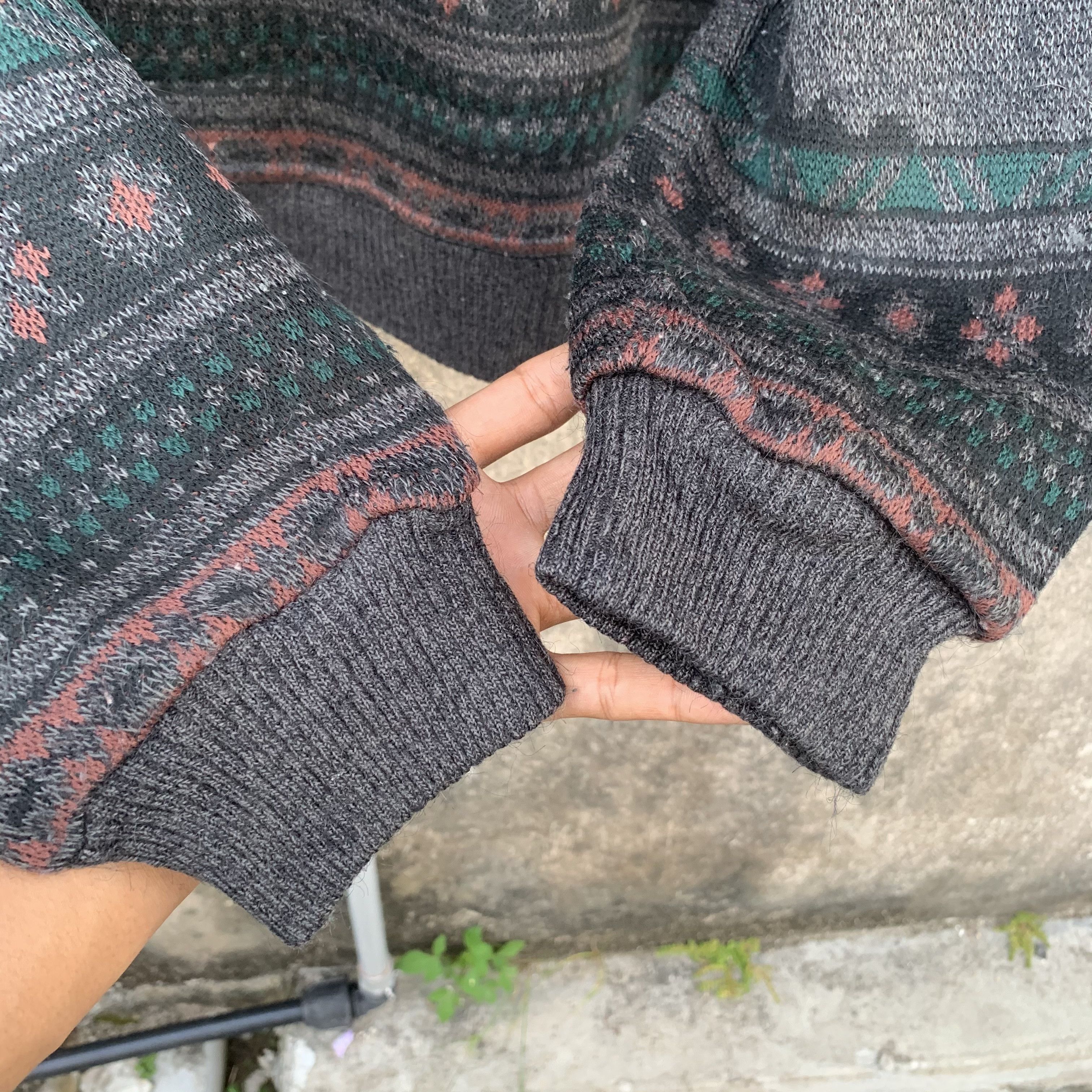 Aran Isles Knitwear Vintage GOLDLEX Knit Pullover VERY RARE Jumper Sweater Size US L / EU 52-54 / 3 - 9 Thumbnail