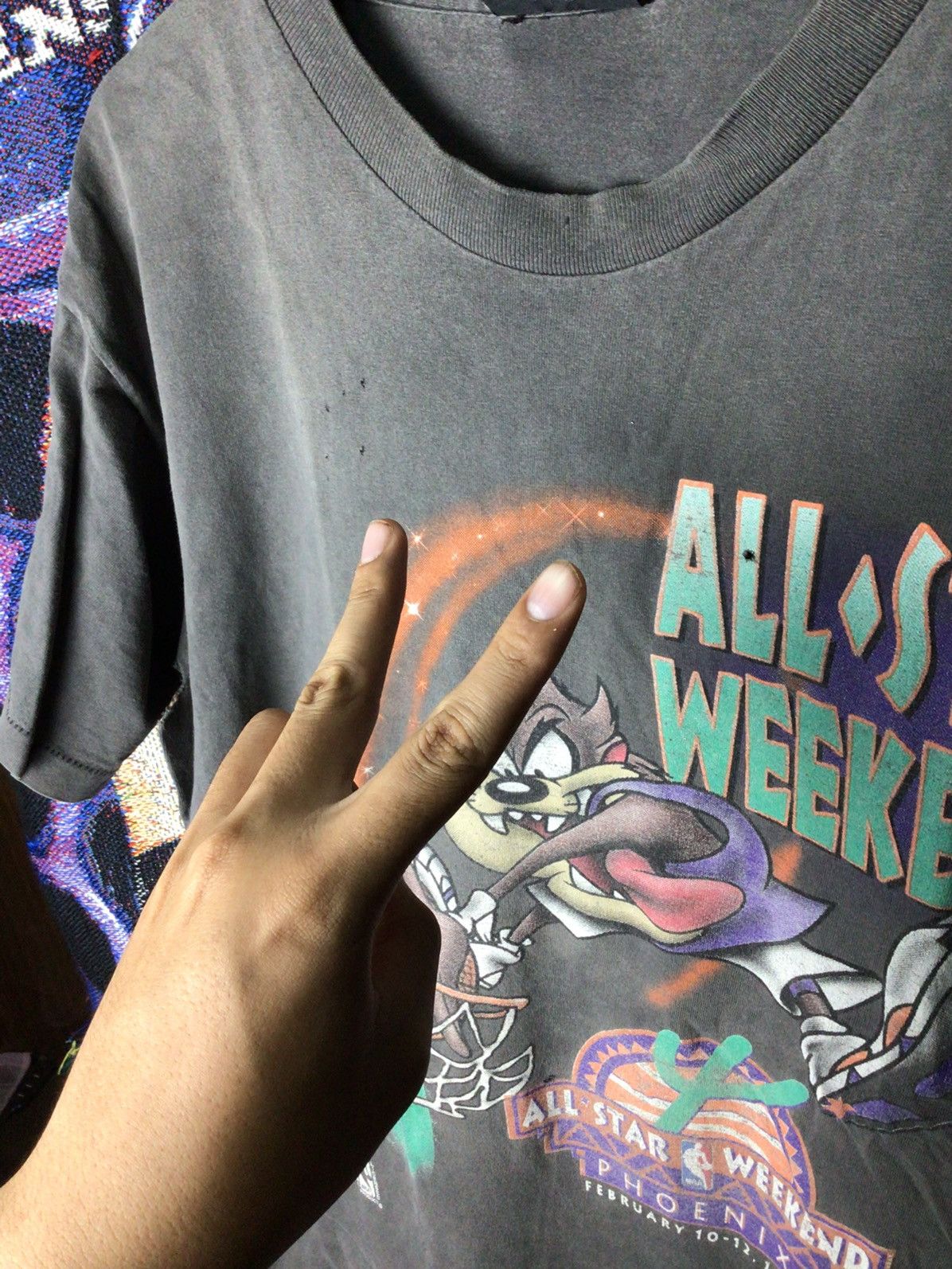 Taz Team NBA All Star looney tones 1994