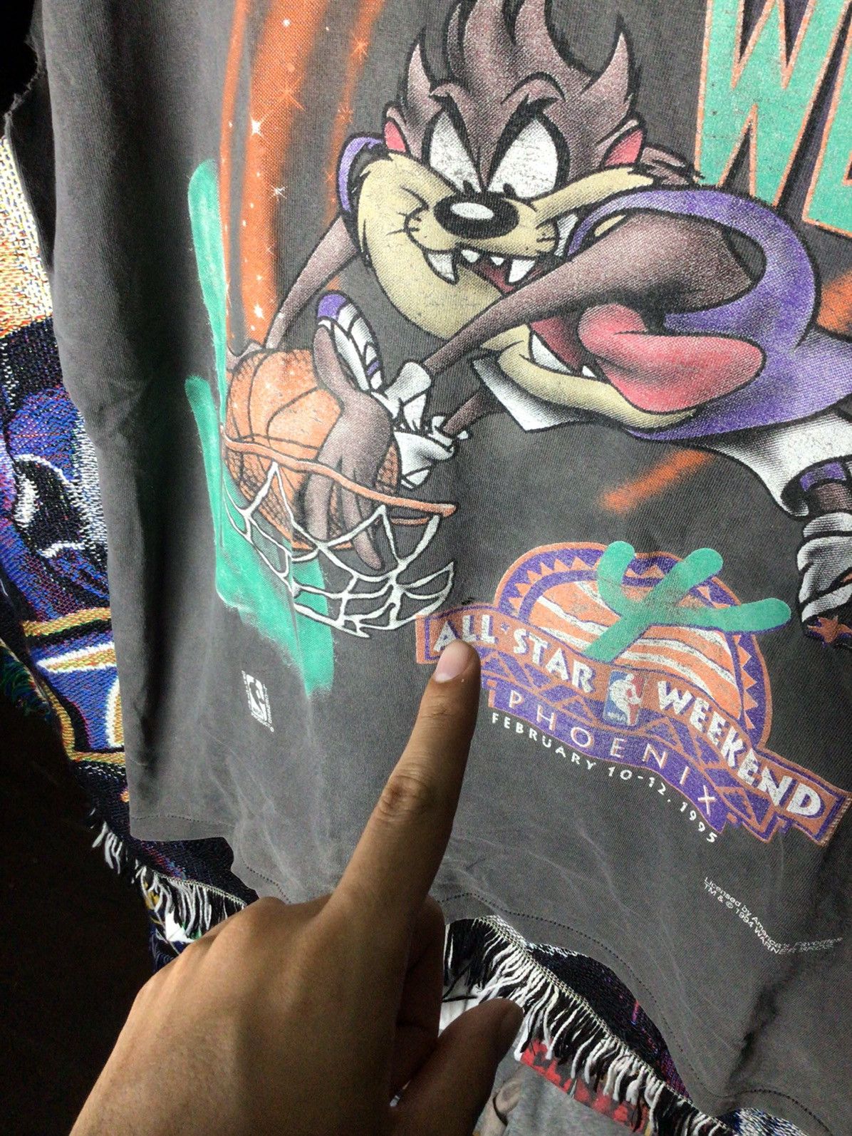 Taz Team NBA All Star looney tones 1994
