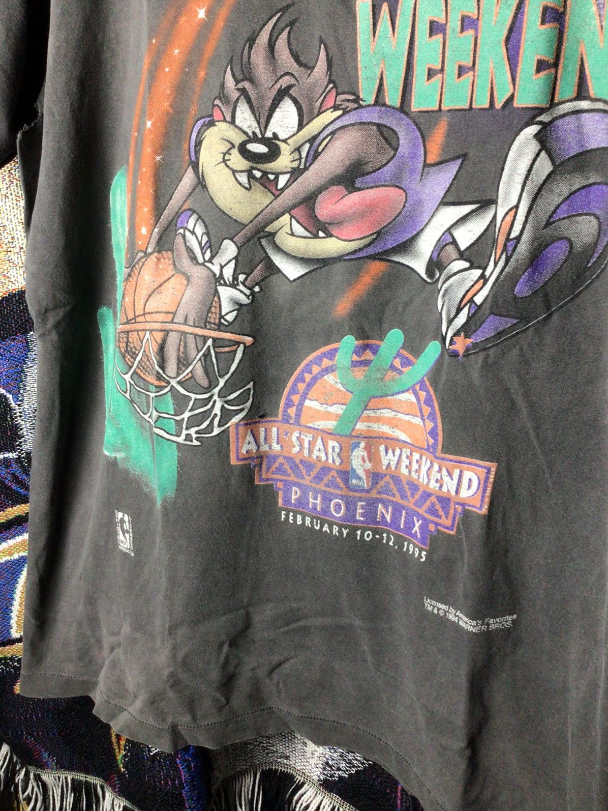 Taz Team NBA All Star looney tones 1994