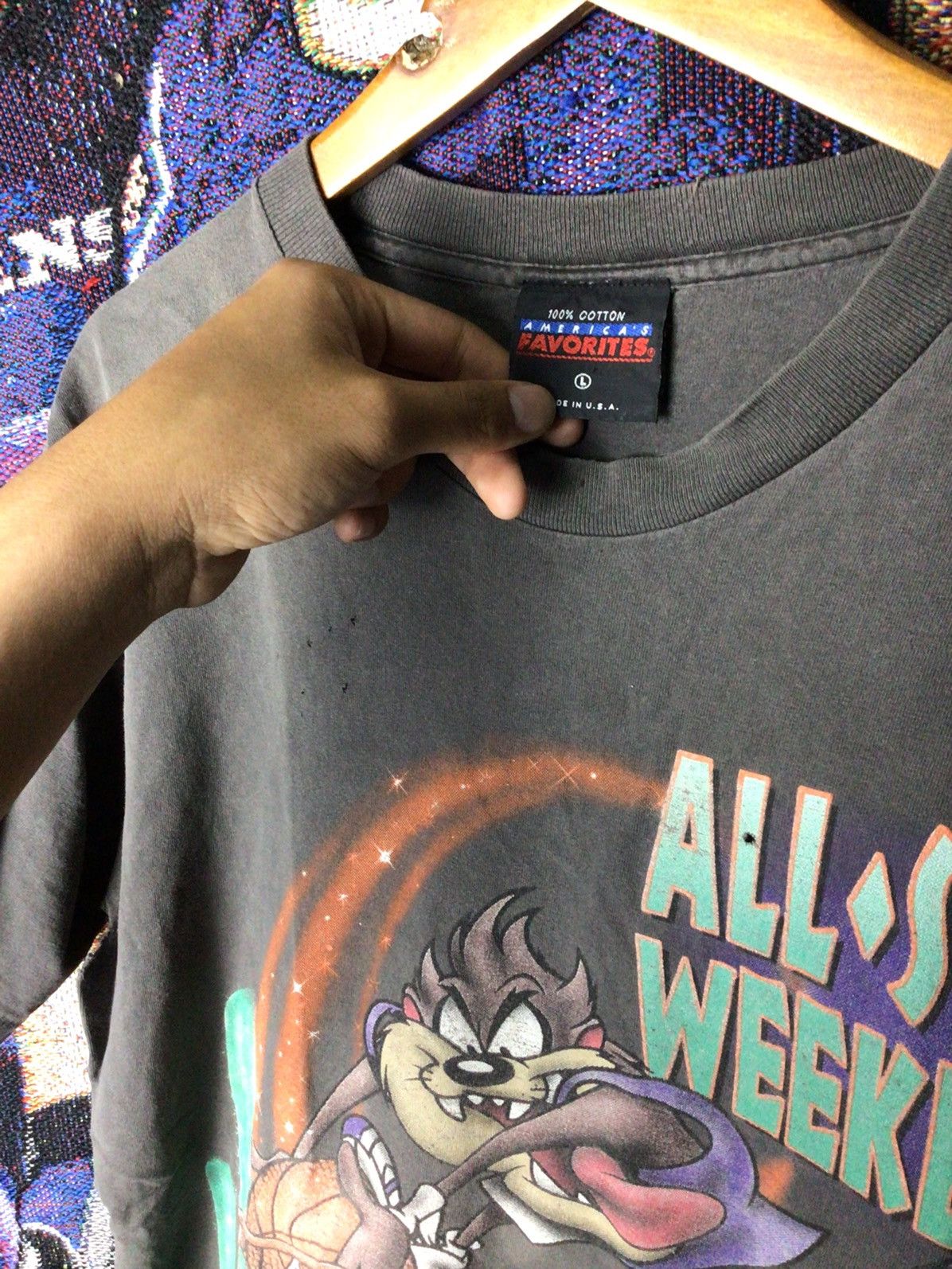 Taz Team NBA All Star looney tones 1994