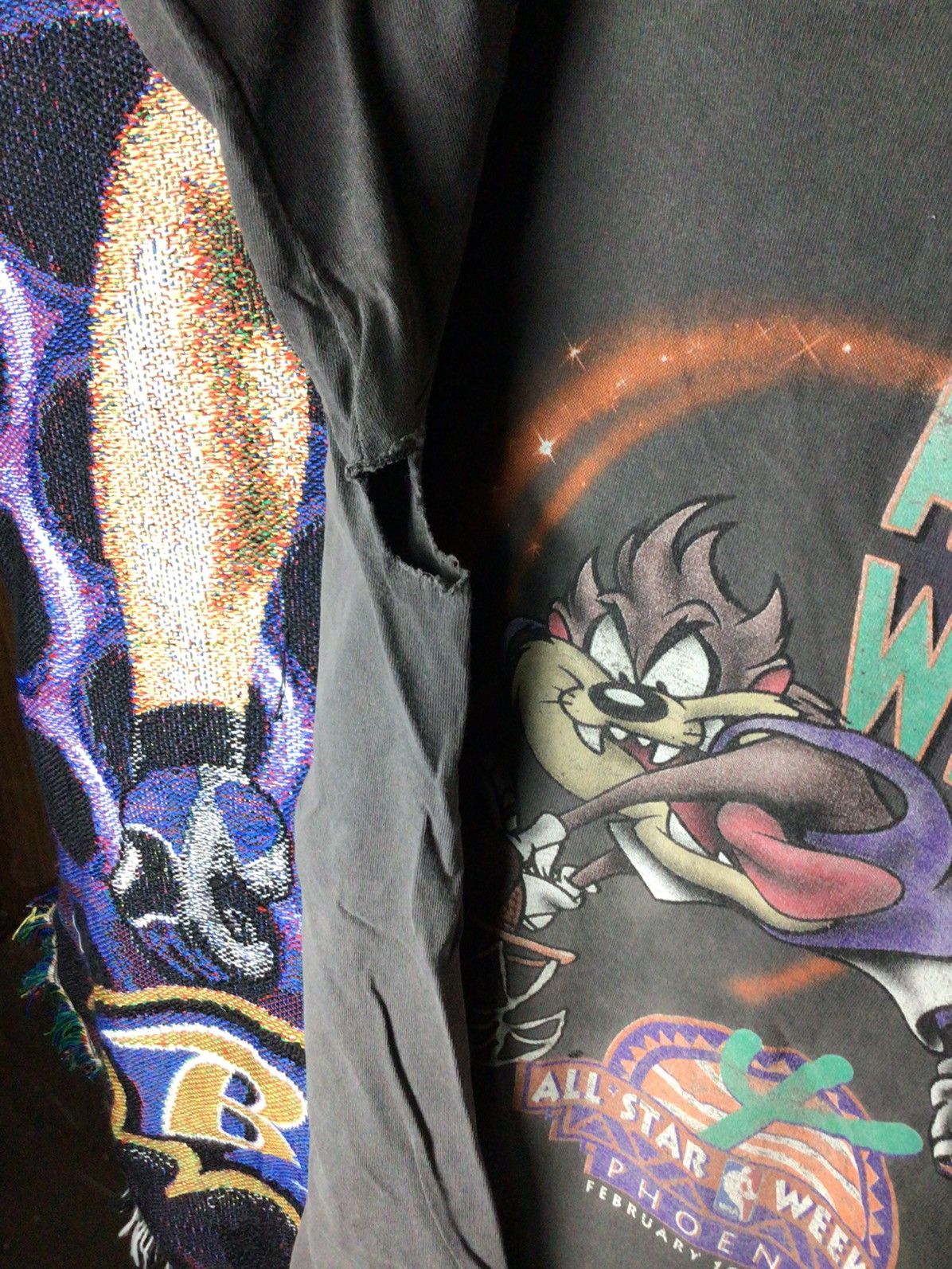 Taz Team NBA All Star looney tones 1994