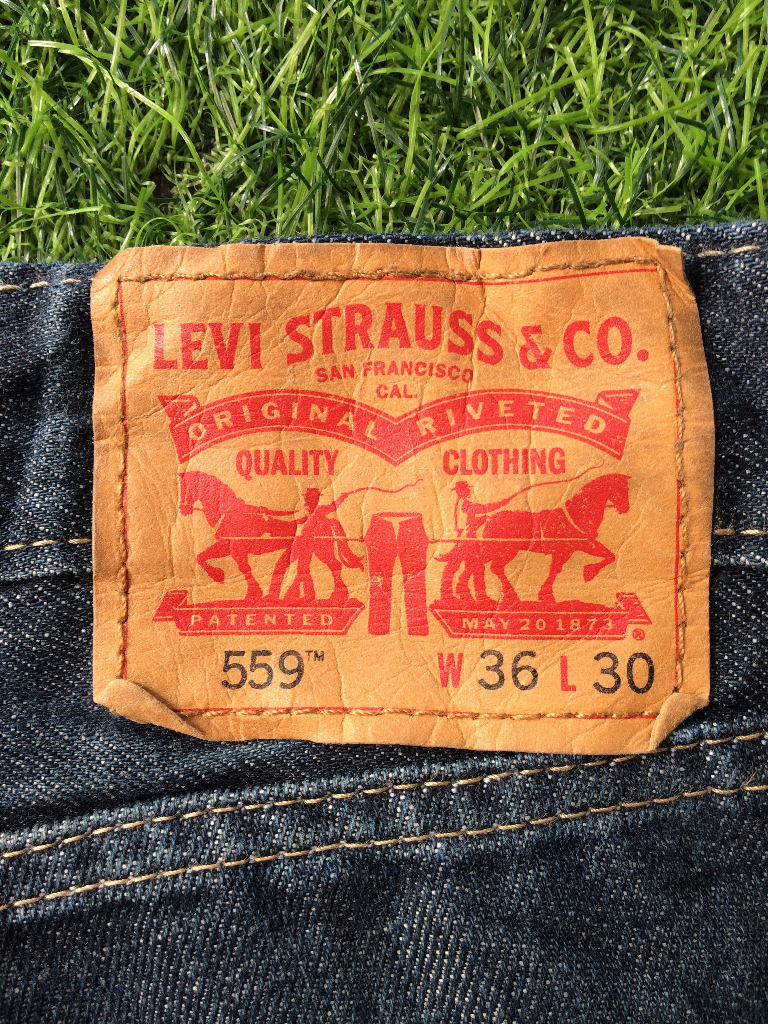 Levi's Faded Blue Wash Levis 559 Jeans #B-900 Size US 38 / EU 54 - 12 Thumbnail