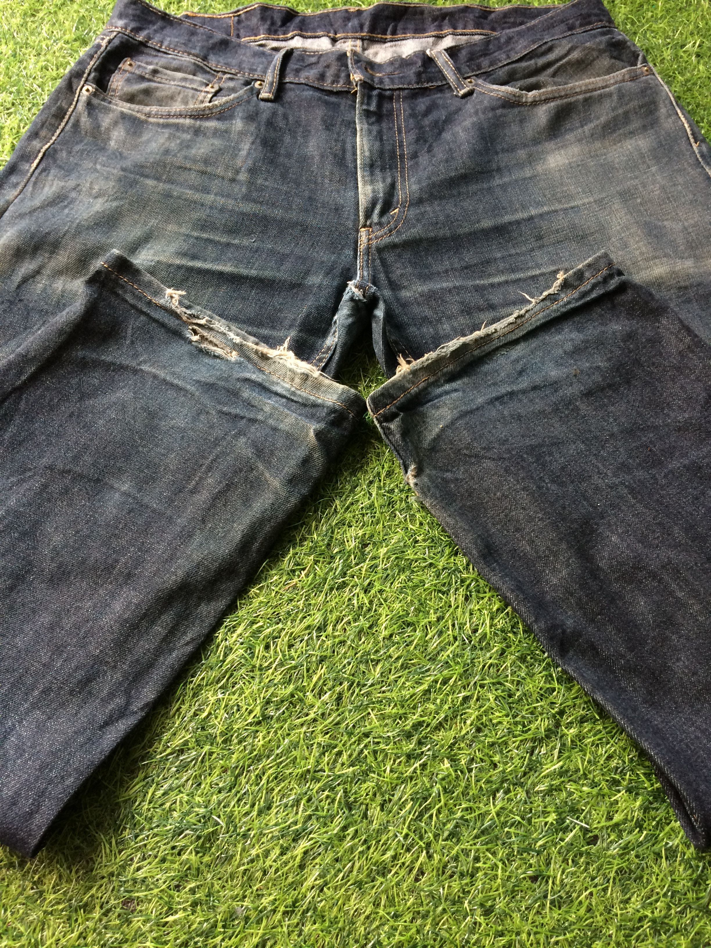 Levi's Faded Blue Wash Levis 559 Jeans #B-900 Size US 38 / EU 54 - 5 Thumbnail
